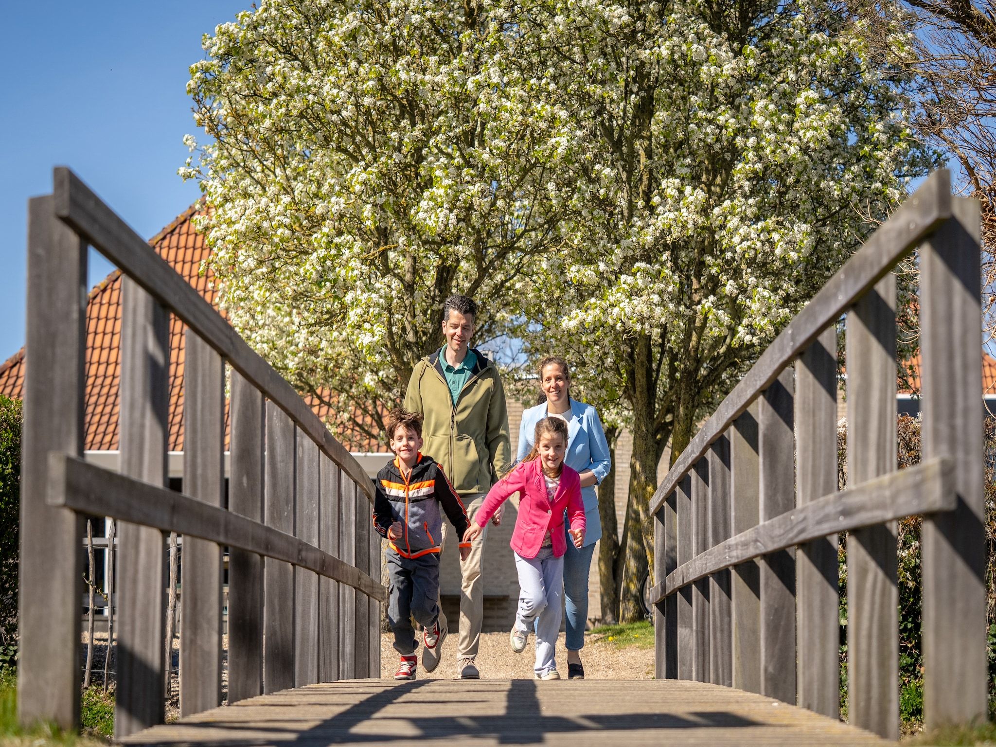 Parkfaciliteiten bij Vakantiepark de Soeten Haert 14 in Renesse