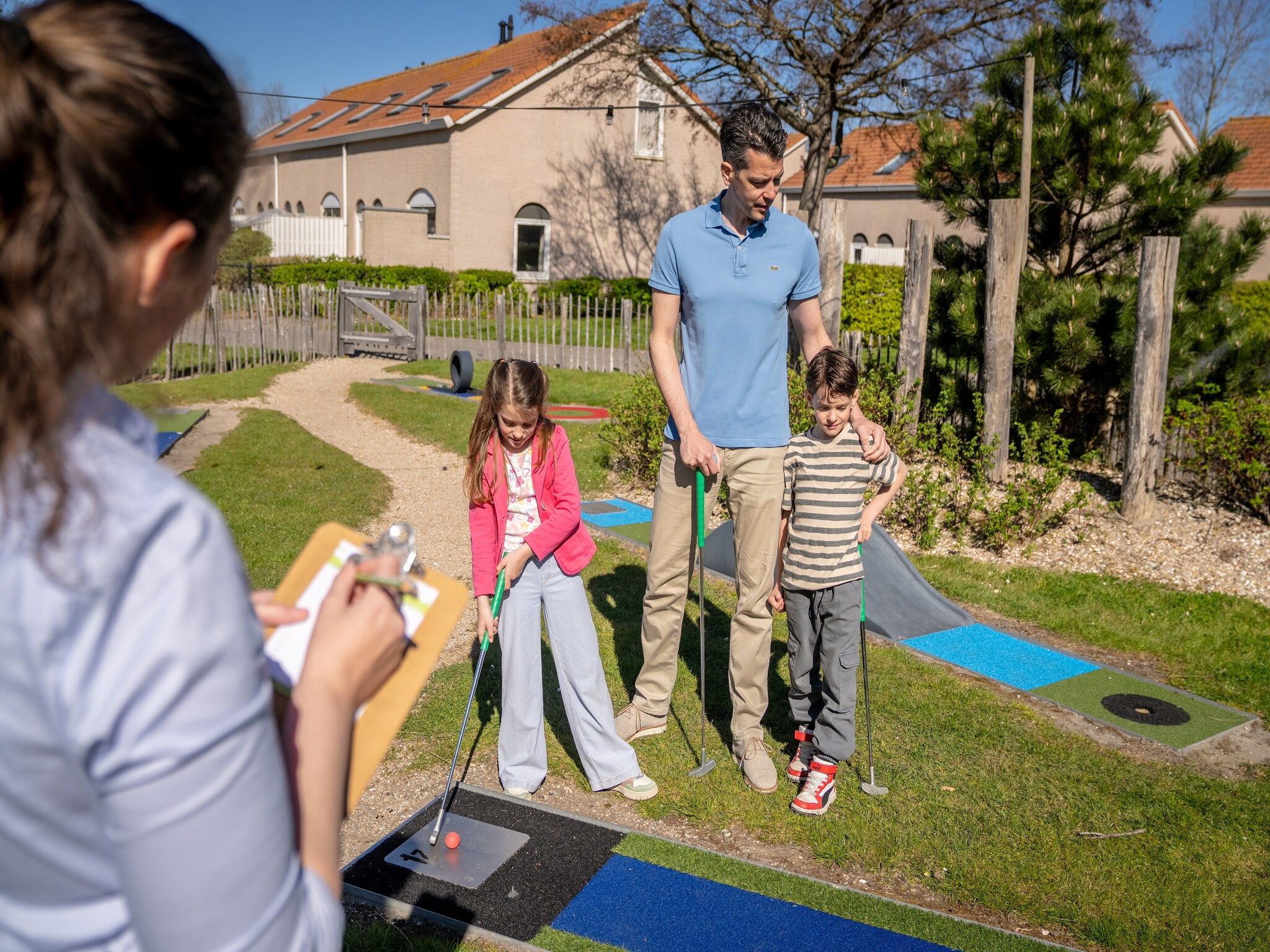 Parkfaciliteiten bij Vakantiepark de Soeten Haert 16 in Renesse
