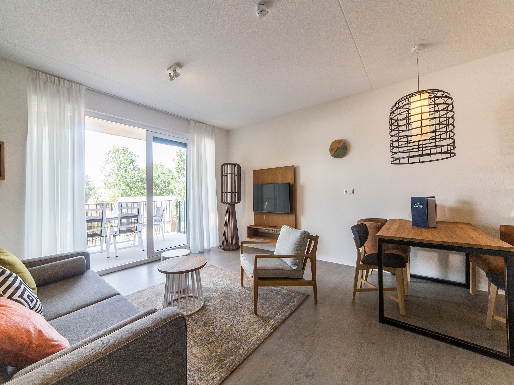 De eetkamer van Resort Maastricht 9 in Maastricht
