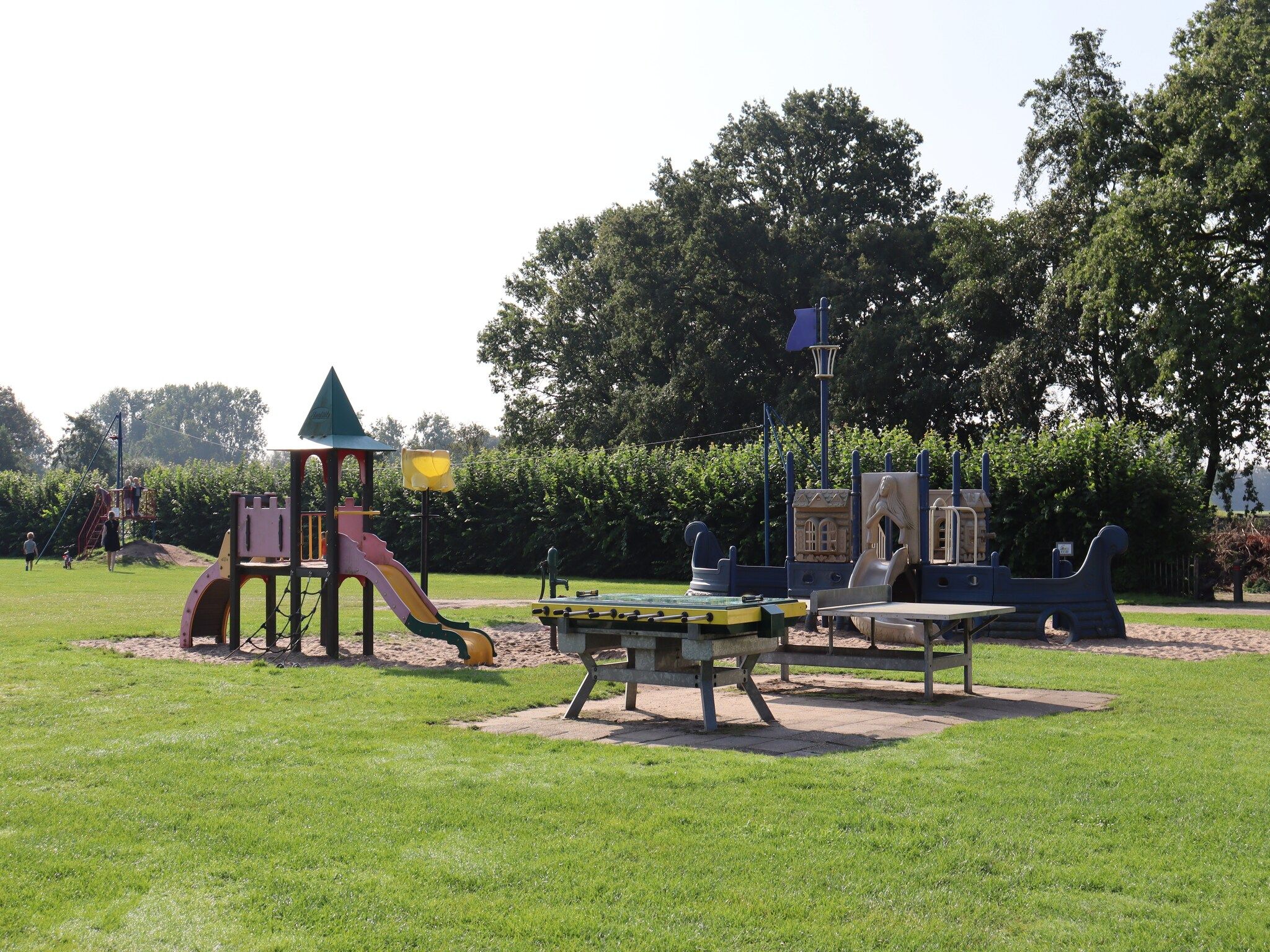 Parkfaciliteiten bij Recreatiepark Duinhoeve 4 in Udenhout
