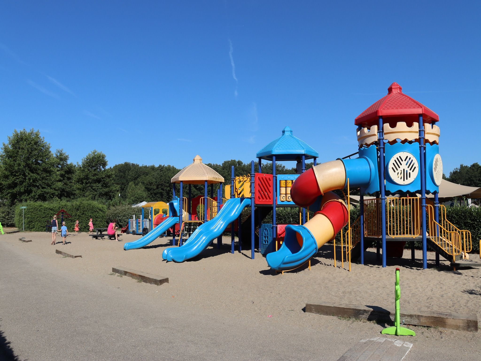 Parkfaciliteiten bij Recreatiepark Duinhoeve 4 in Udenhout