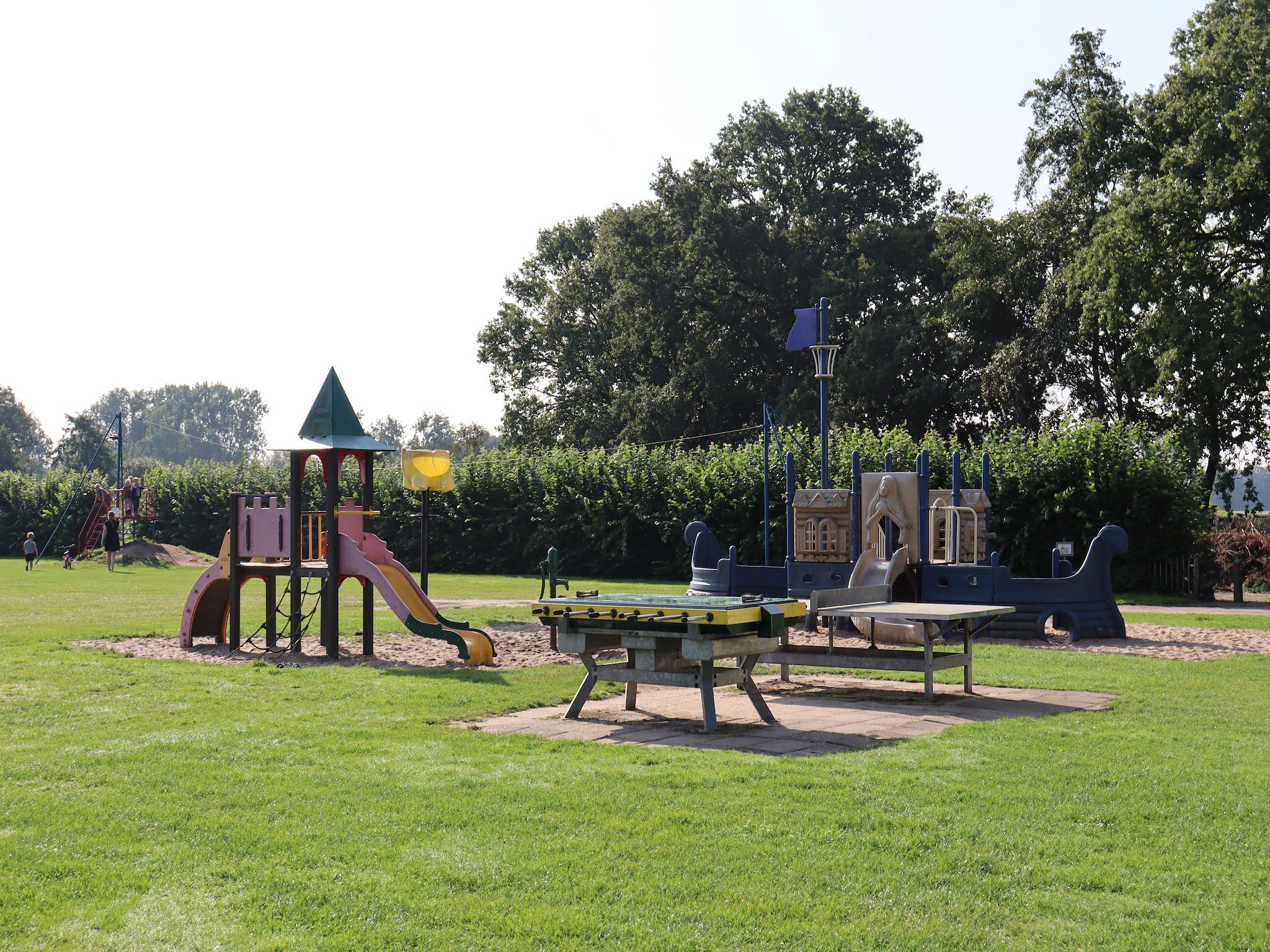 Parkfaciliteiten bij Recreatiepark Duinhoeve 6 in Udenhout