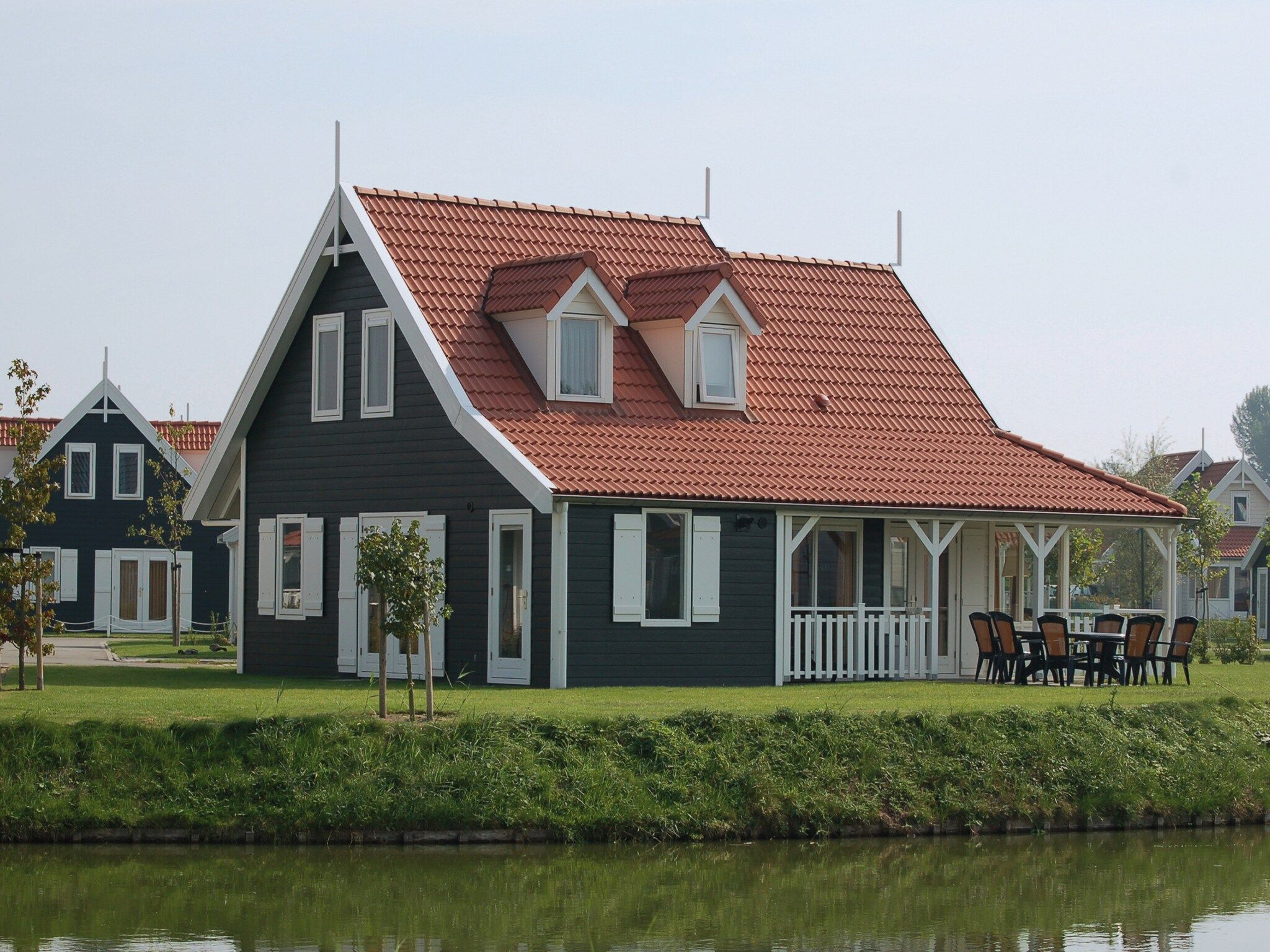 De buitenkant van Aquadelta 29 in Bruinisse