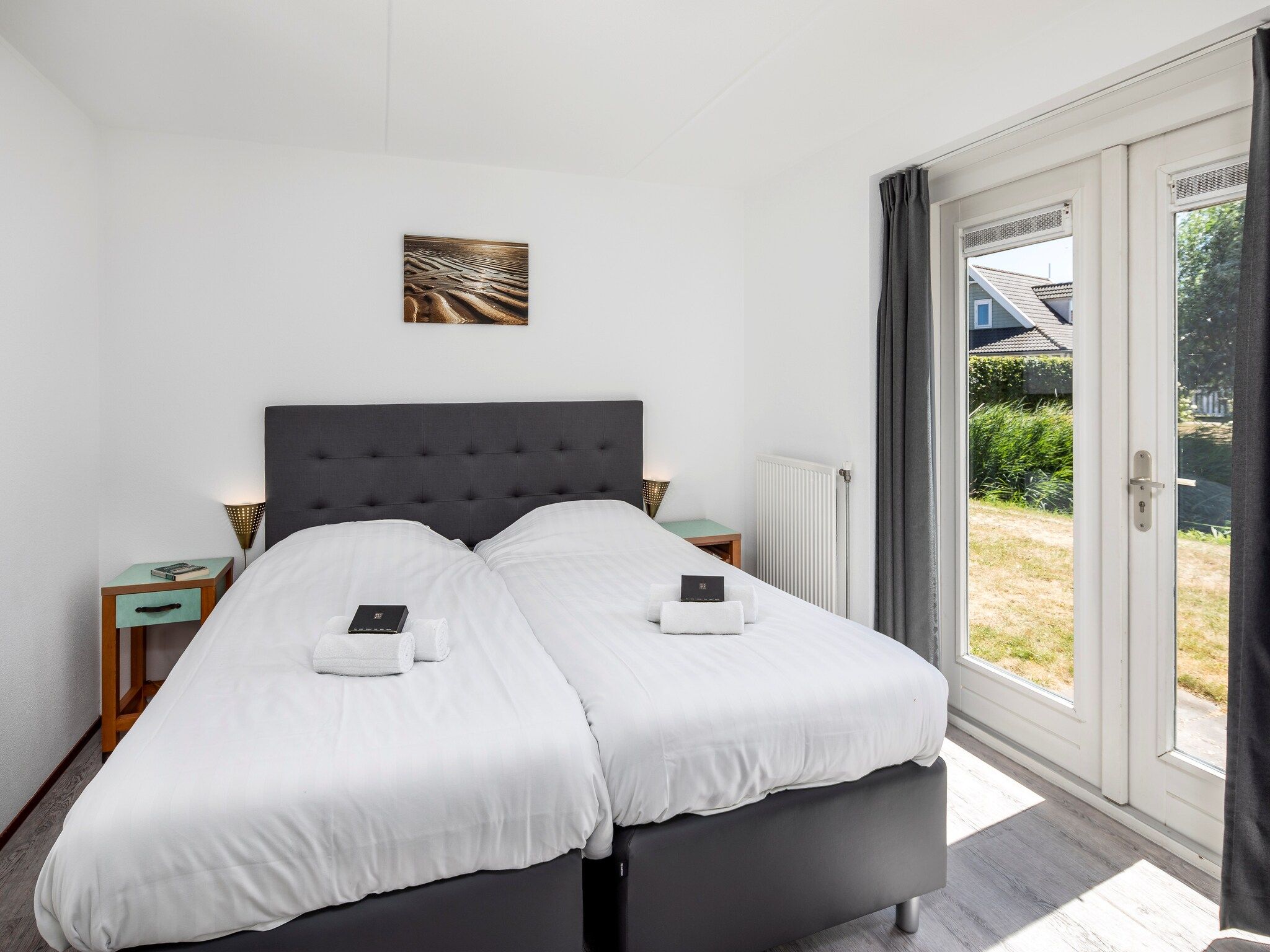 Een slaapkamer van Aquadelta 32 in Bruinisse