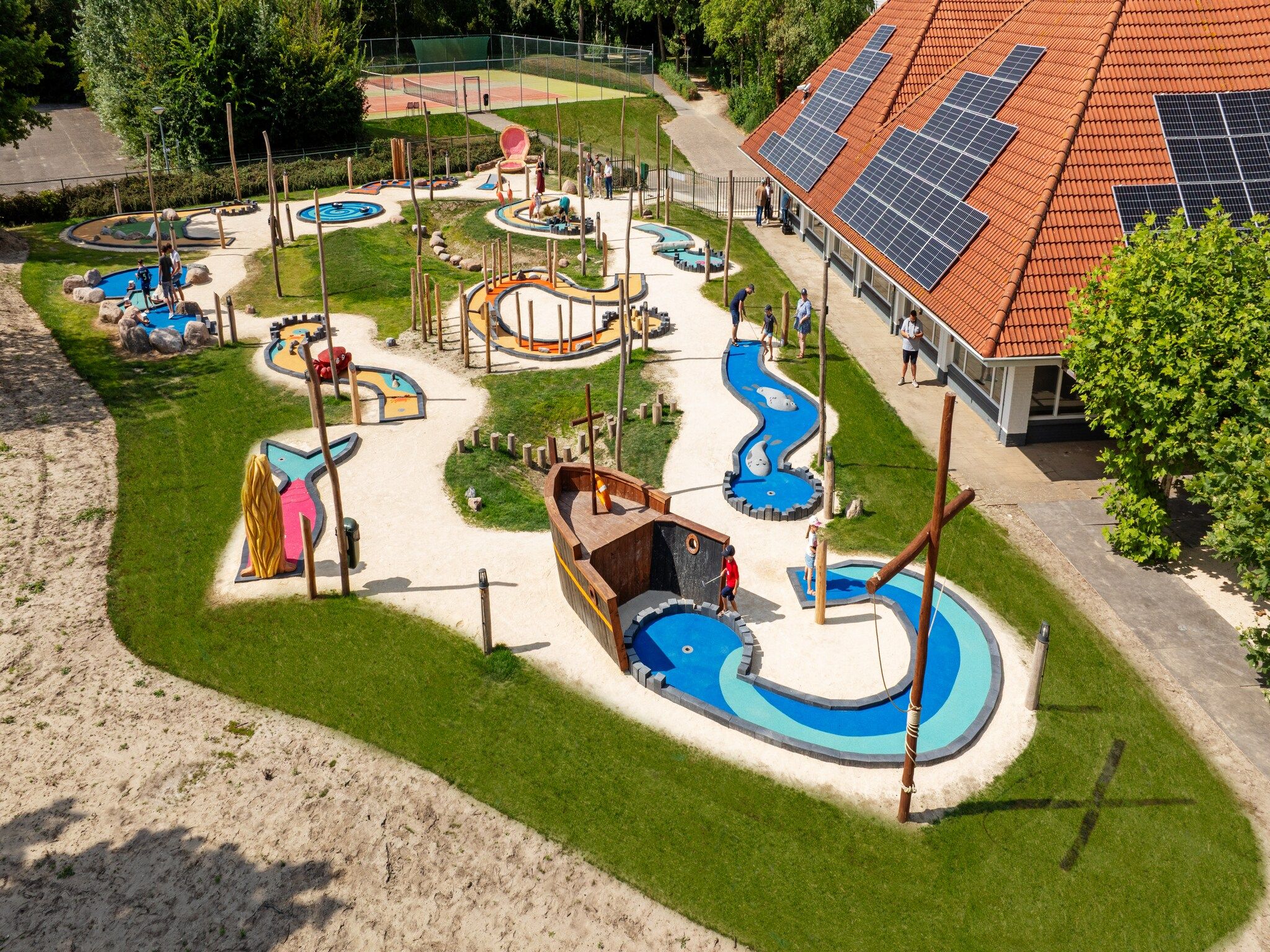 Voorzieningen bij Aquadelta 33 in Bruinisse