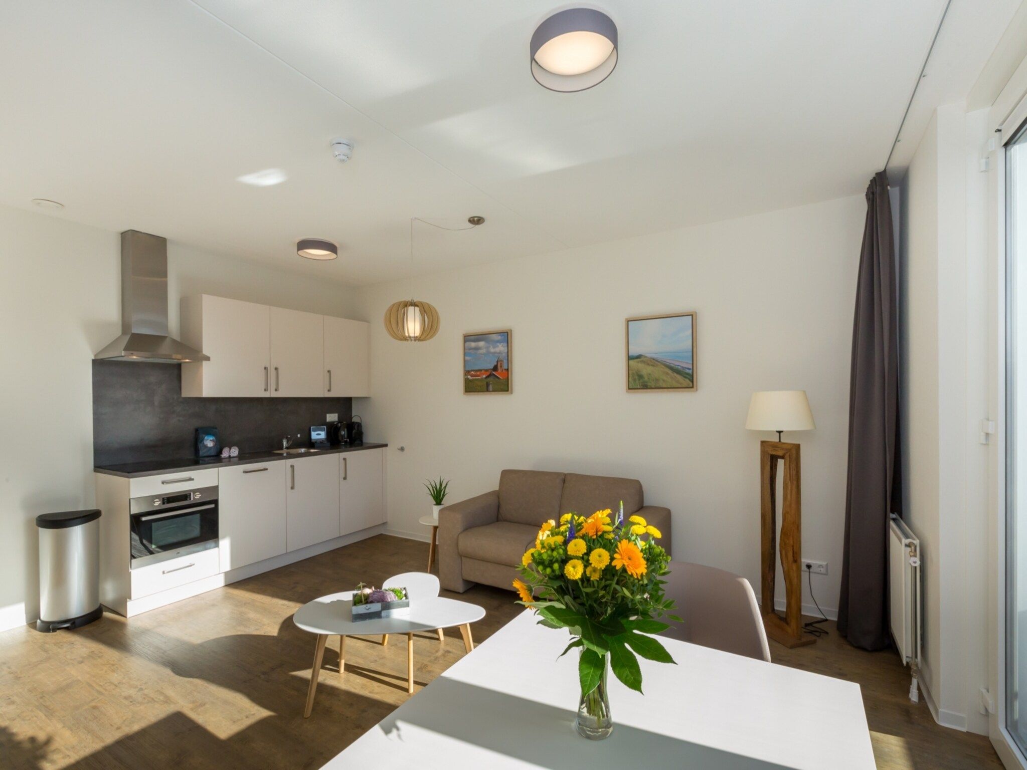 De woonkamer van Aparthotel Zoutelande - Luxe 2-persoons comfort appartement in Zoutelande