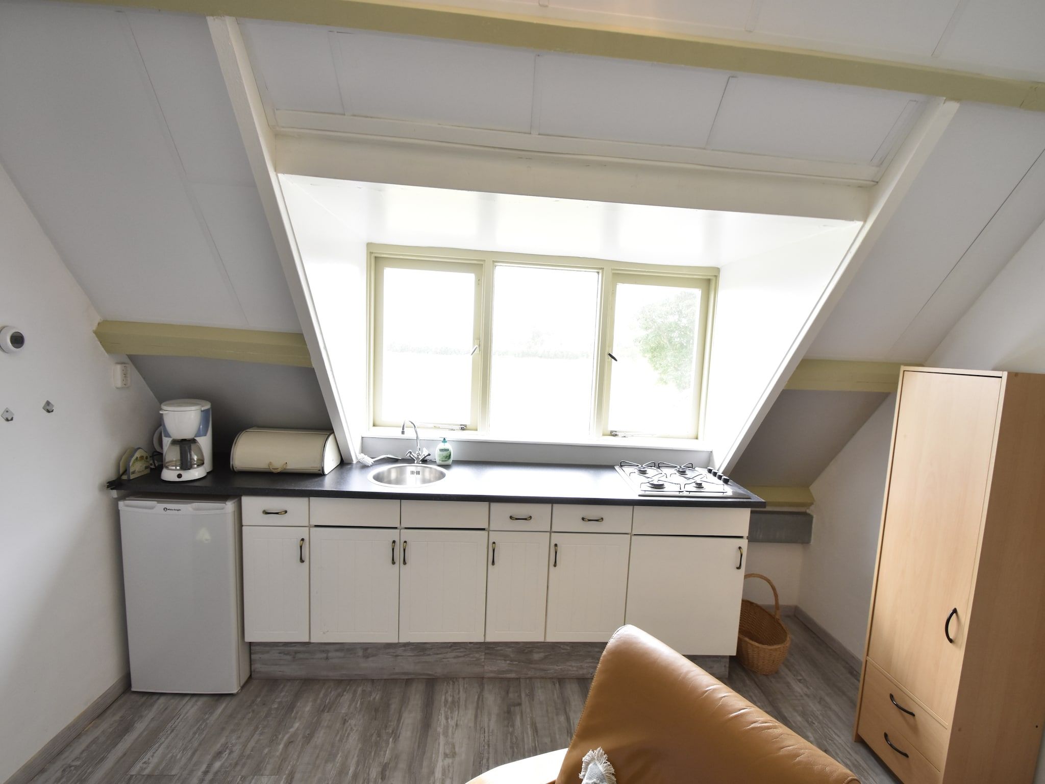 De keuken van Het Hoge Noorden in Hippolytushoef