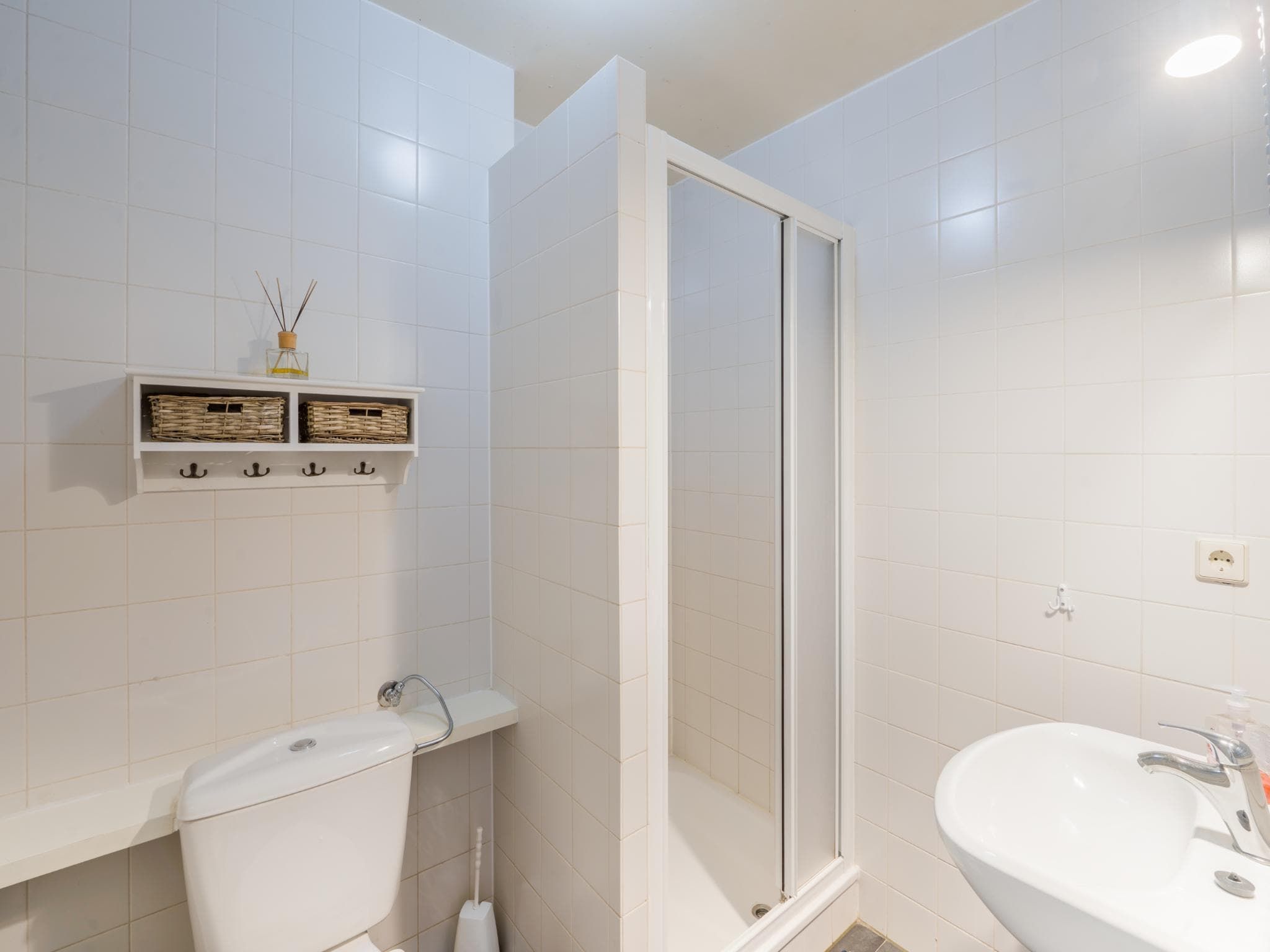 De badkamer van Meschermolen 7 in Mesch-Eijsden