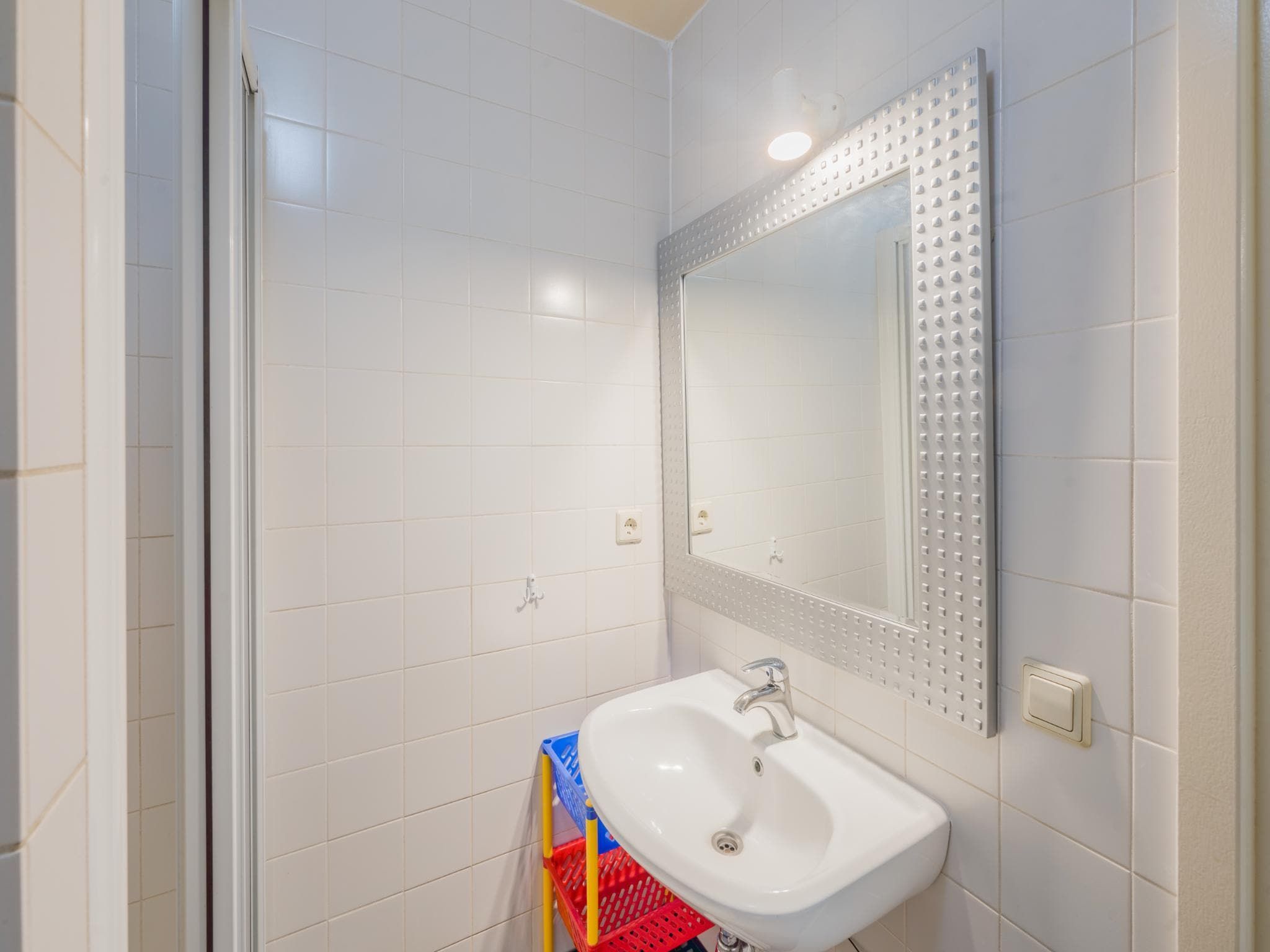 De badkamer van Meschermolen 7 in Mesch-Eijsden