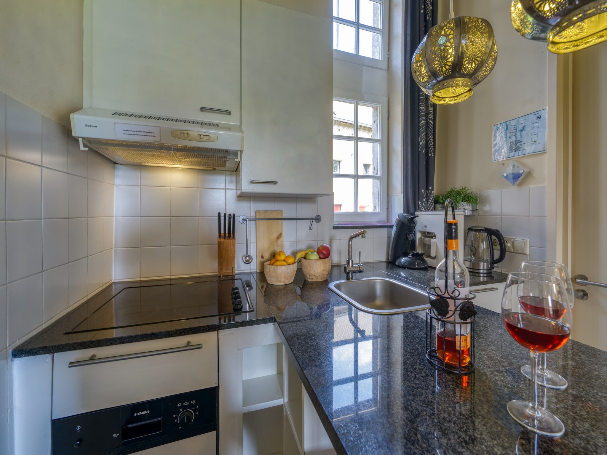 De keuken van Meschermolen 11 in Mesch-Eijsden