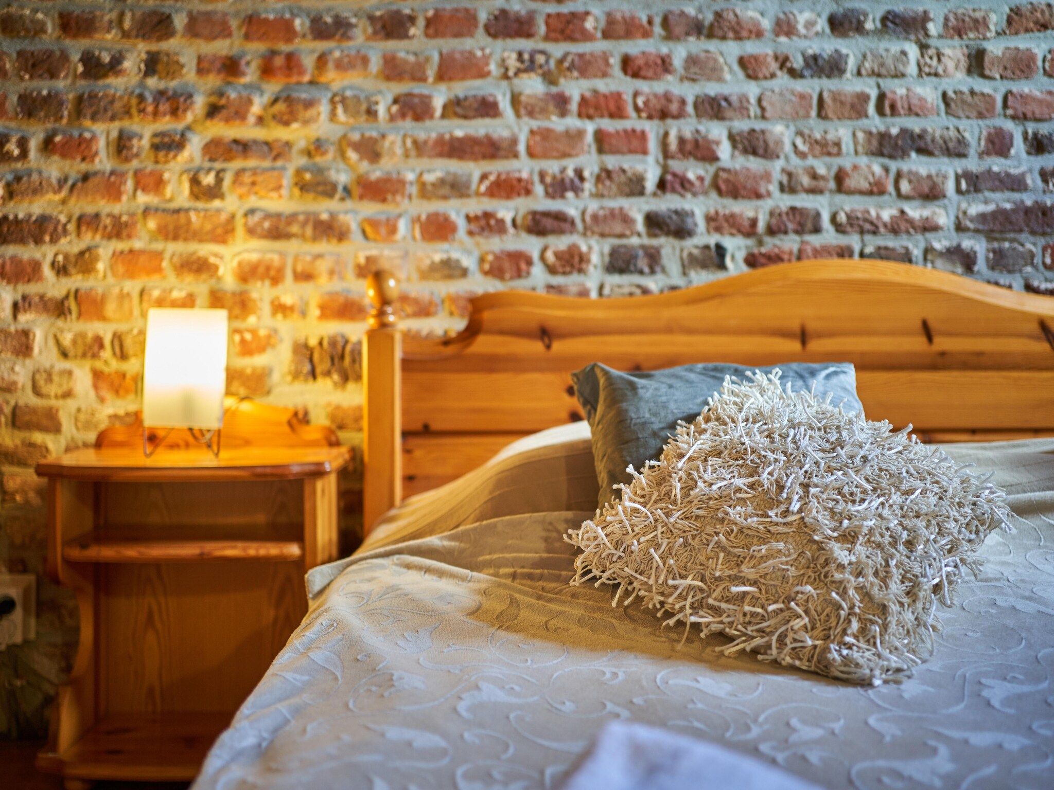 Een slaapkamer van Meschermolen 11 in Mesch-Eijsden
