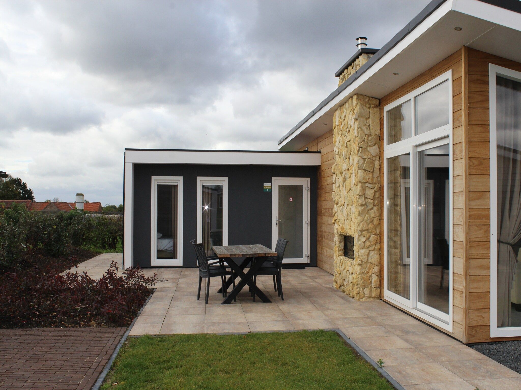 De tuin van Resort Mooi Bemelen 10 in Bemelen