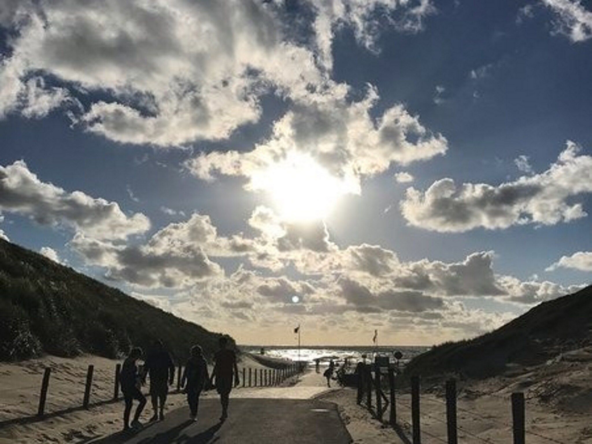 De omgeving van De Zilvermeeuw in Noordwijk