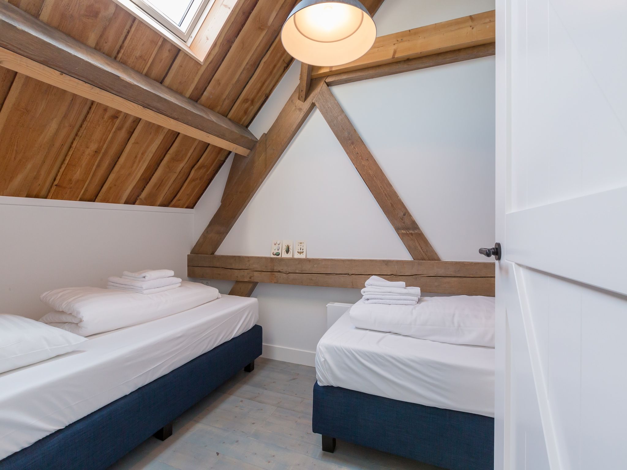 Een slaapkamer van Lepelstraat 18A  Vrouwenpolder "'t Blauwtje" in Vrouwenpolder