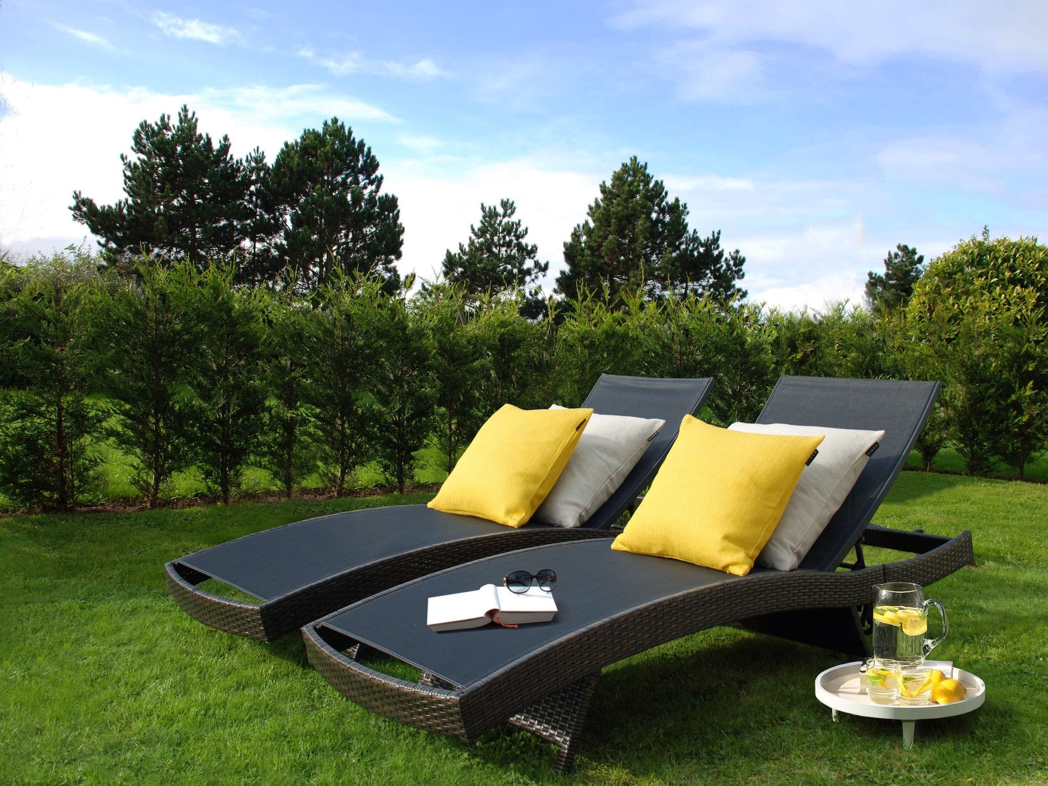 De tuin van Ostrea 16 in Kamperland