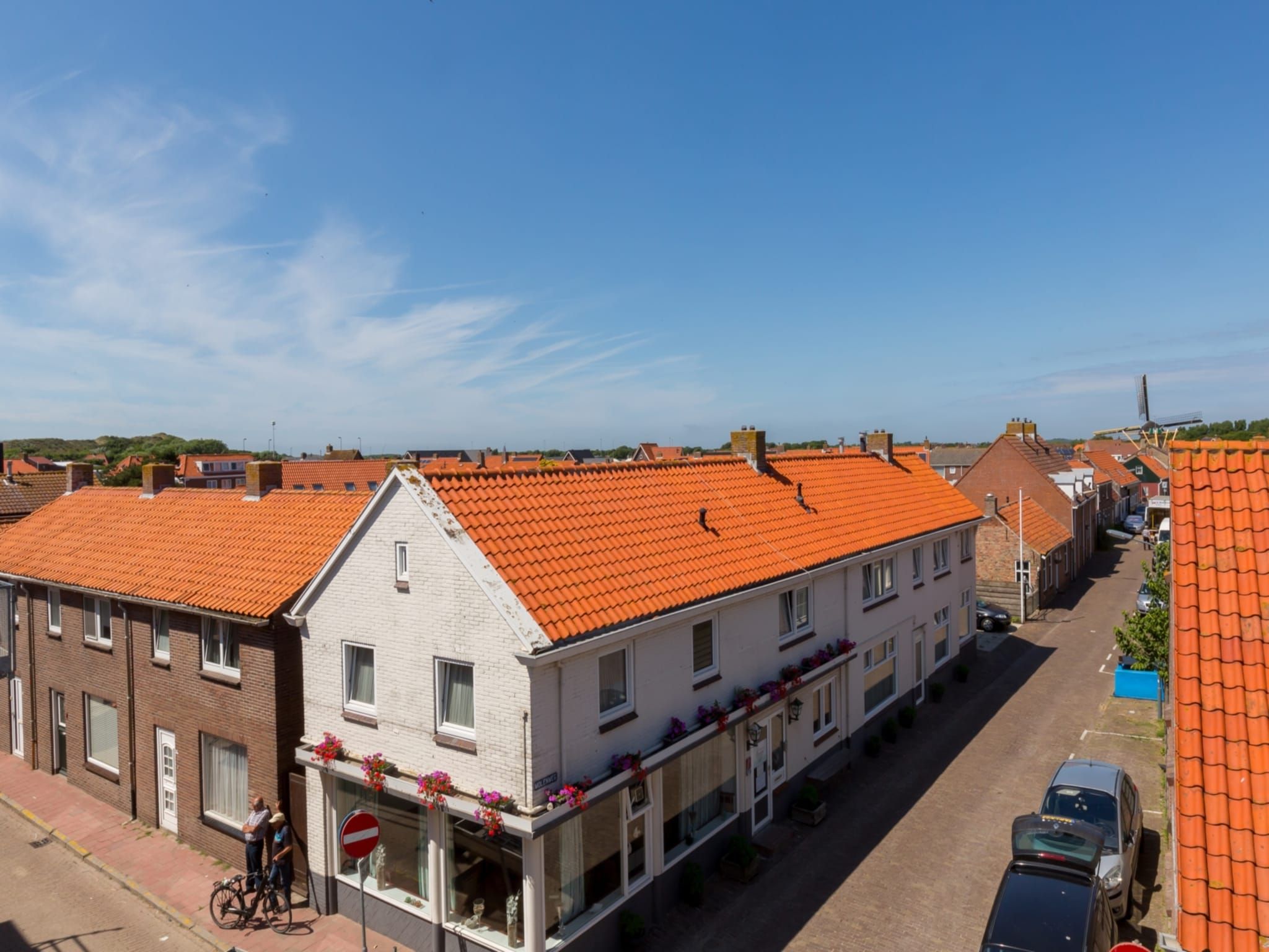 Het uitzicht vanaf Aparthotel Zoutelande - Luxe 3-persoons comfort appartement in Zoutelande