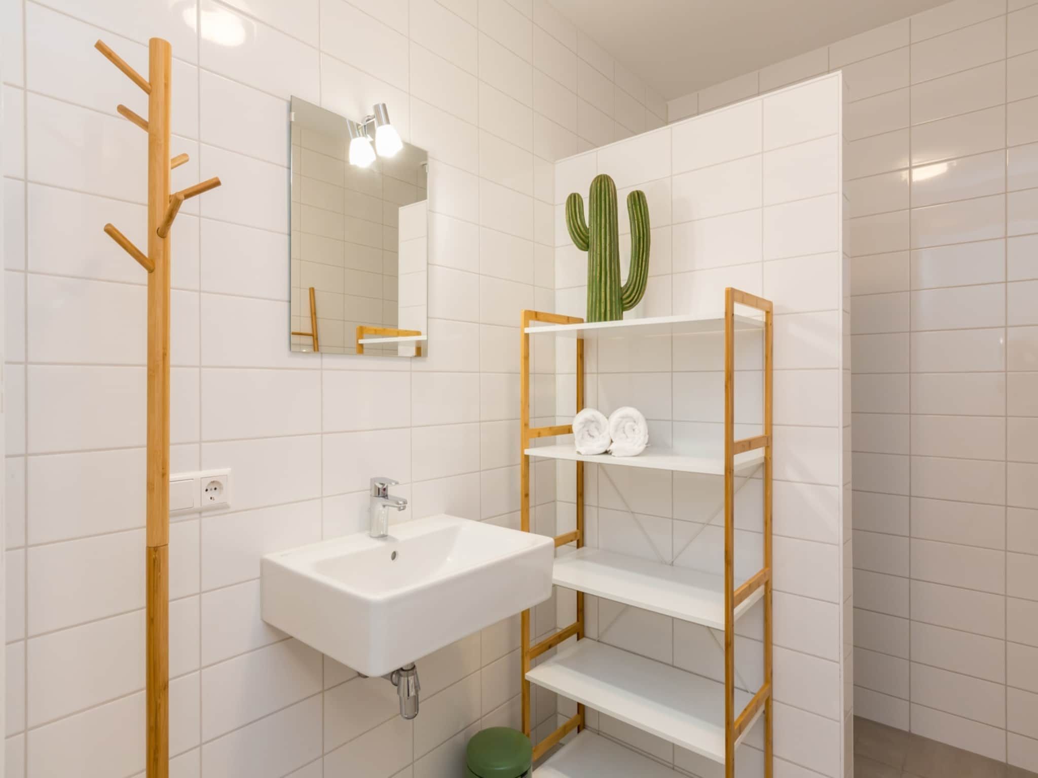 De badkamer van Aparthotel Zoutelande - Luxe 3-persoons comfort appartement in Zoutelande