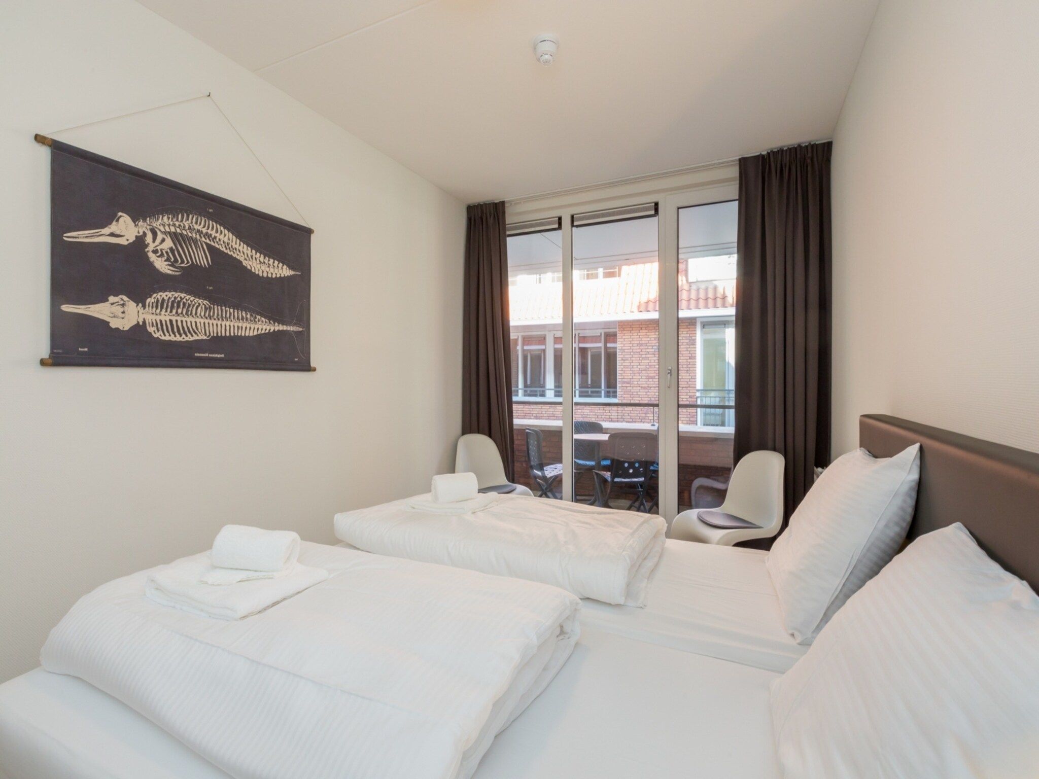 Een slaapkamer van Aparthotel Zoutelande - Luxe 3-persoons comfort appartement in Zoutelande