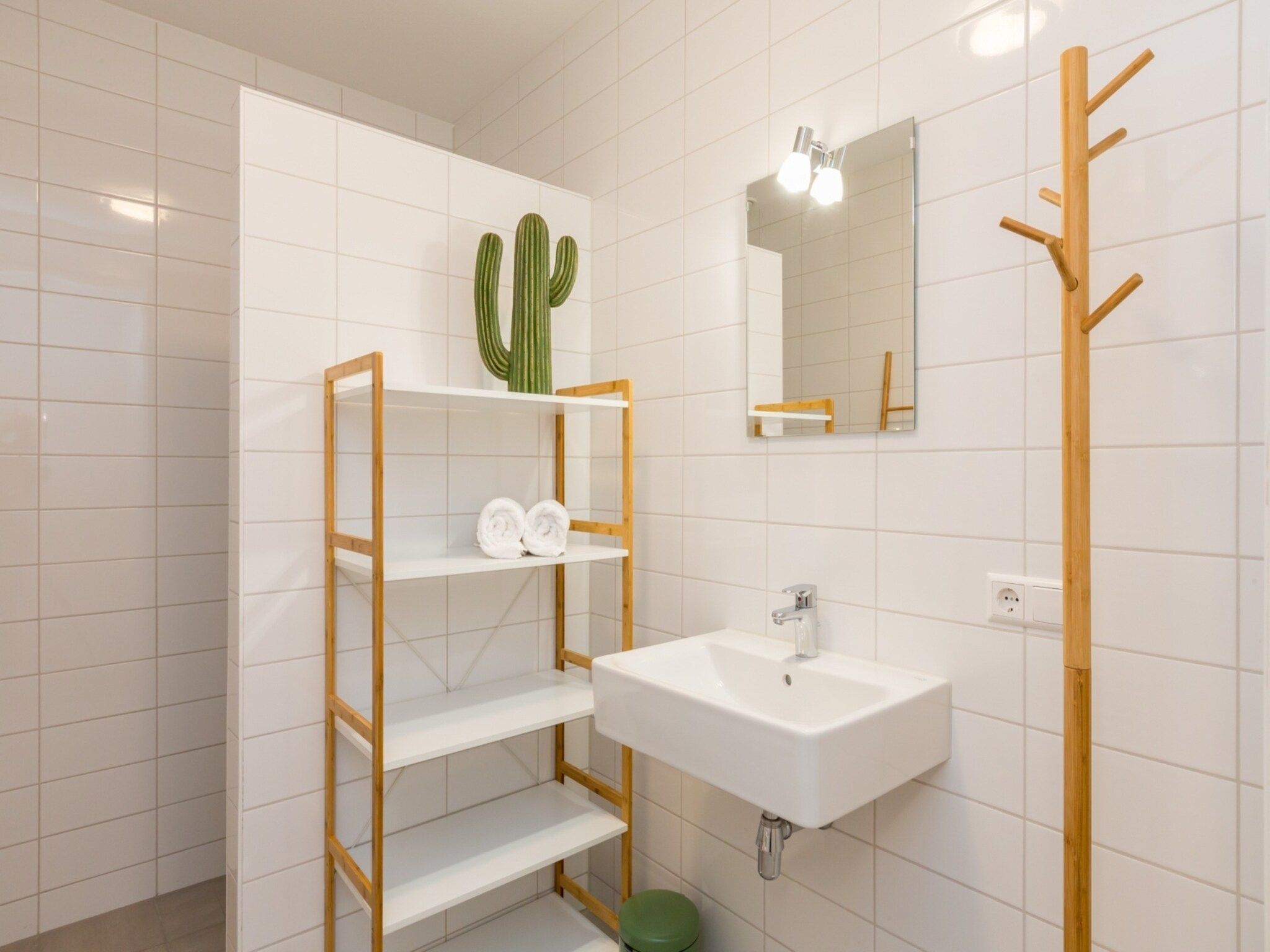 De badkamer van Aparthotel Zoutelande - Luxe 3-persoons comfort appartement in Zoutelande