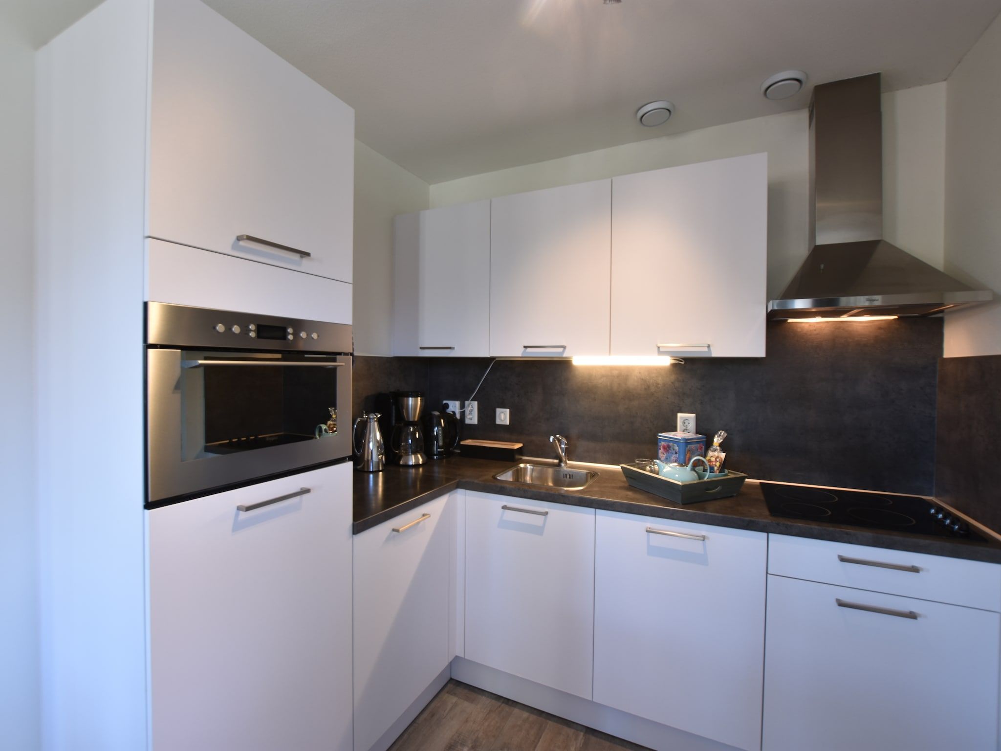 De keuken van Krokus 10 in Breskens