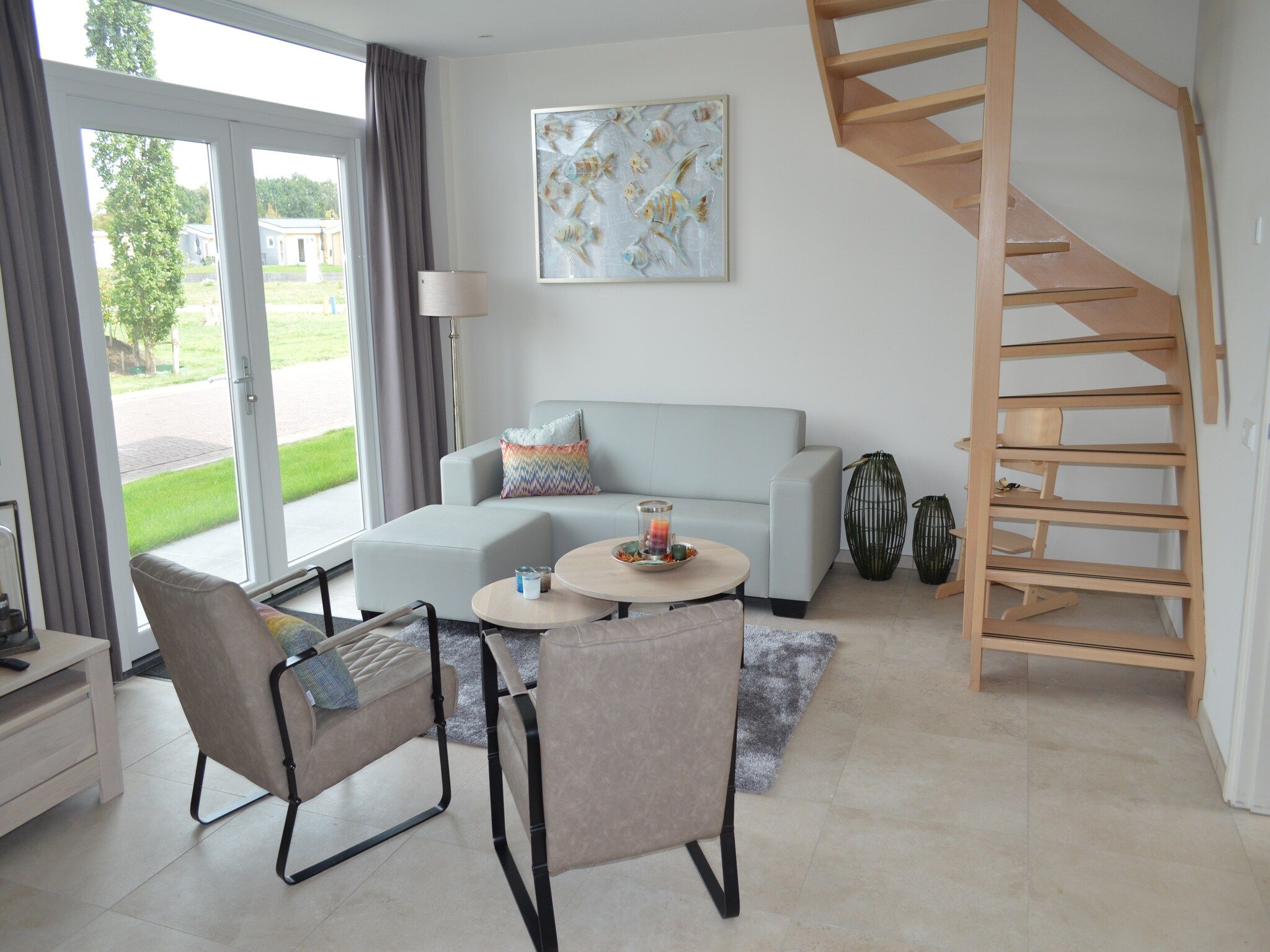 De woonkamer van Resort Mooi Bemelen 11 in Bemelen
