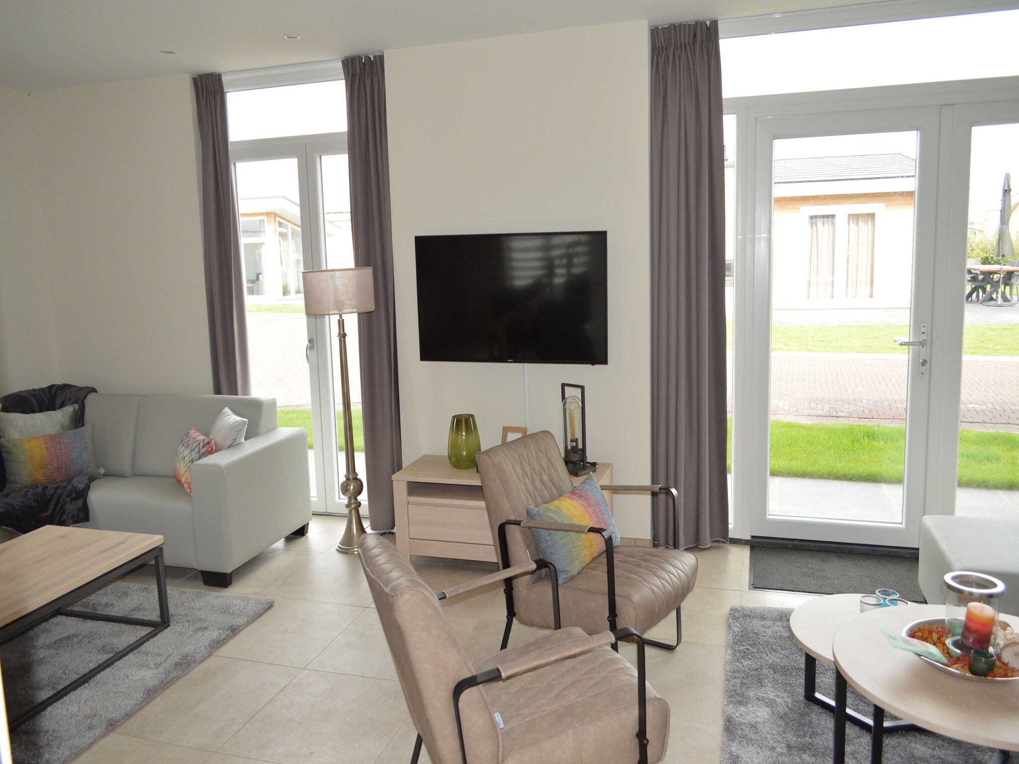 De woonkamer van Resort Mooi Bemelen 11 in Bemelen