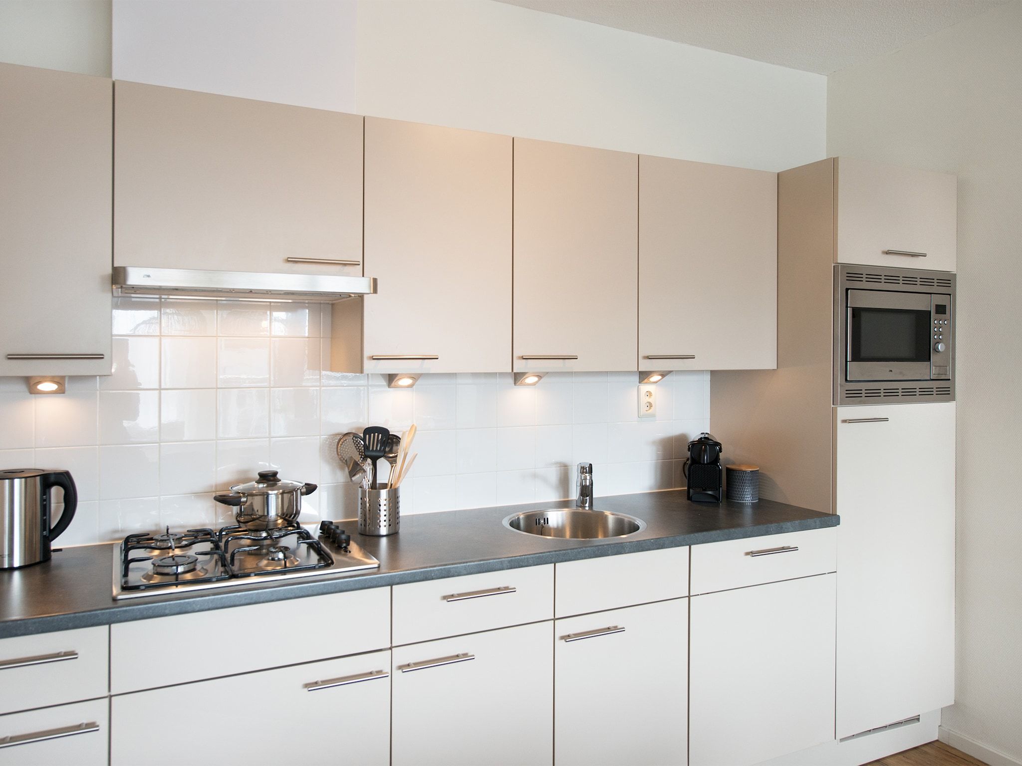 De keuken van Scheveningen Harbour 60 in Scheveningen