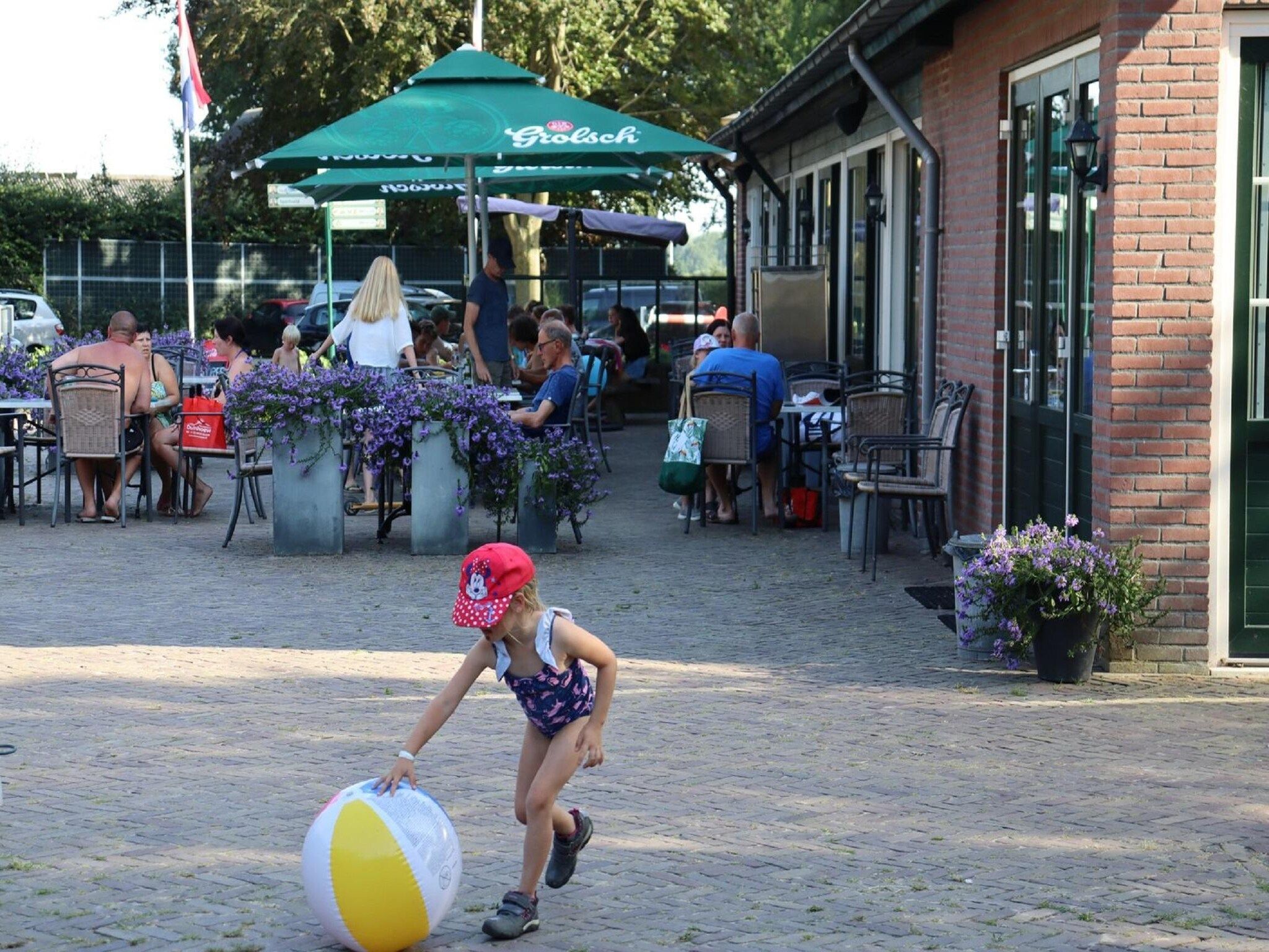 Parkfaciliteiten bij Recreatiepark Duinhoeve 10 in Udenhout