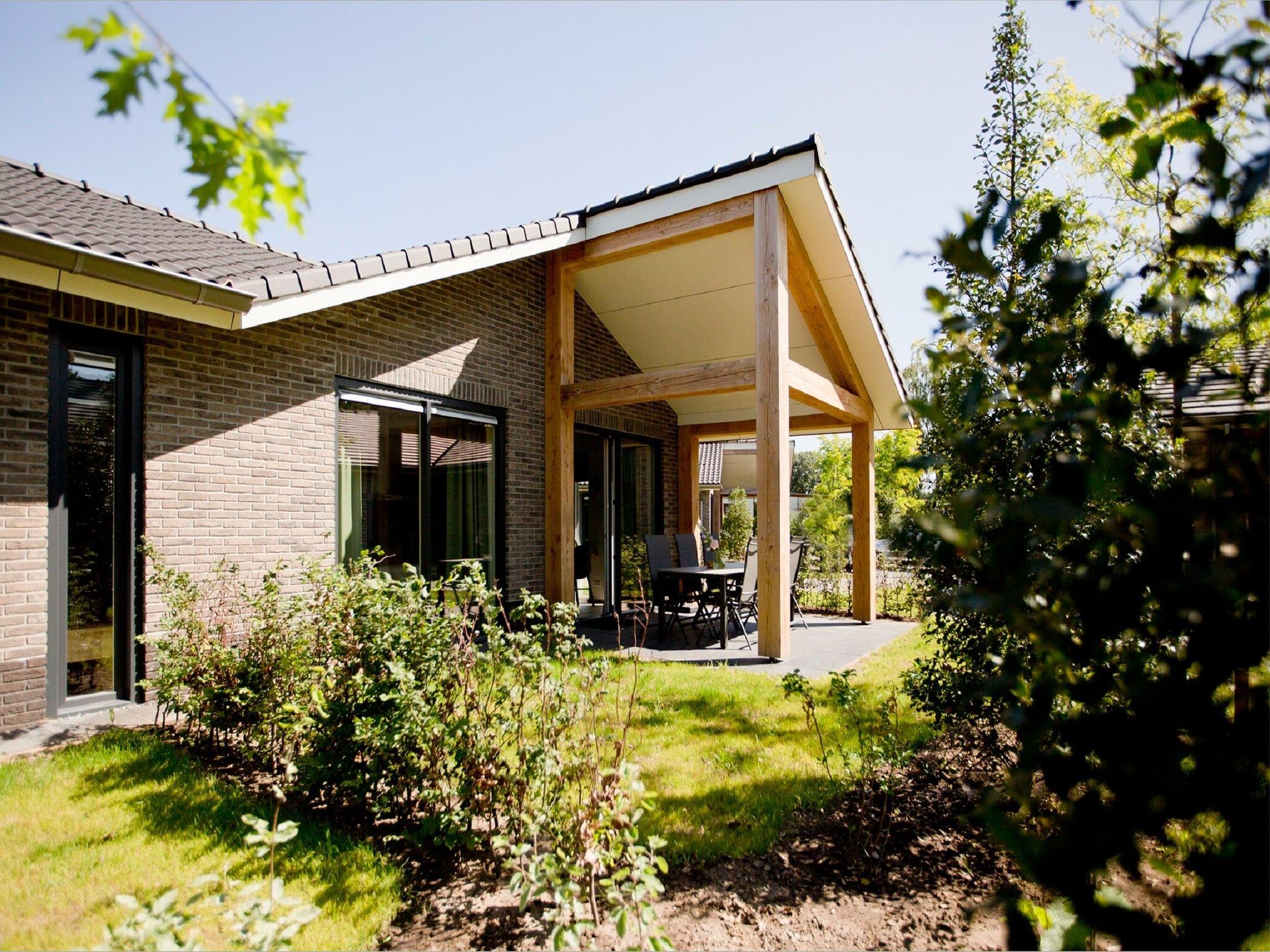 De buitenkant van Landgoed De IJsvogel 7 in Voorthuizen