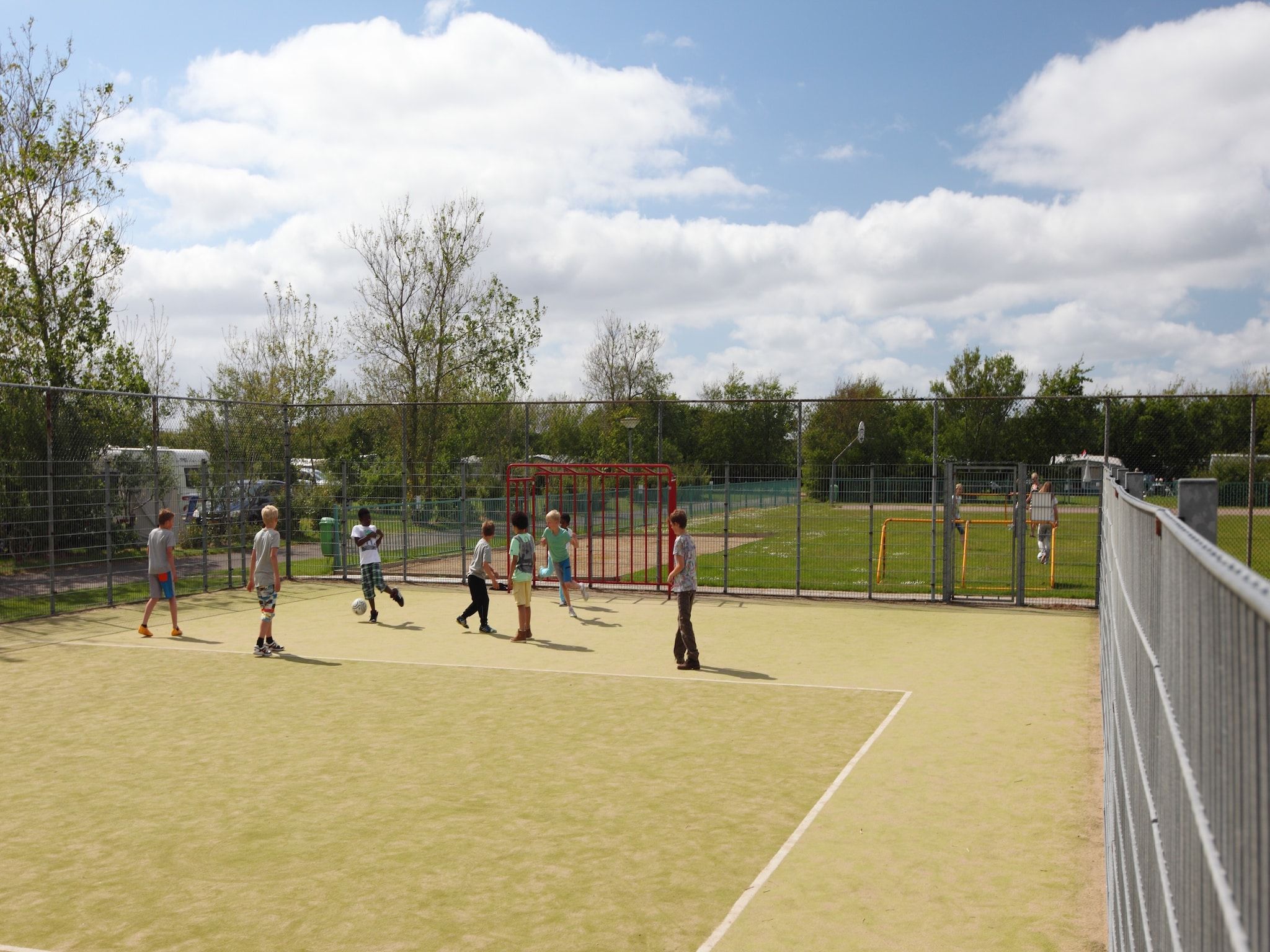 Parkfaciliteiten bij Vakantiepark Callassande 1 in Callantsoog