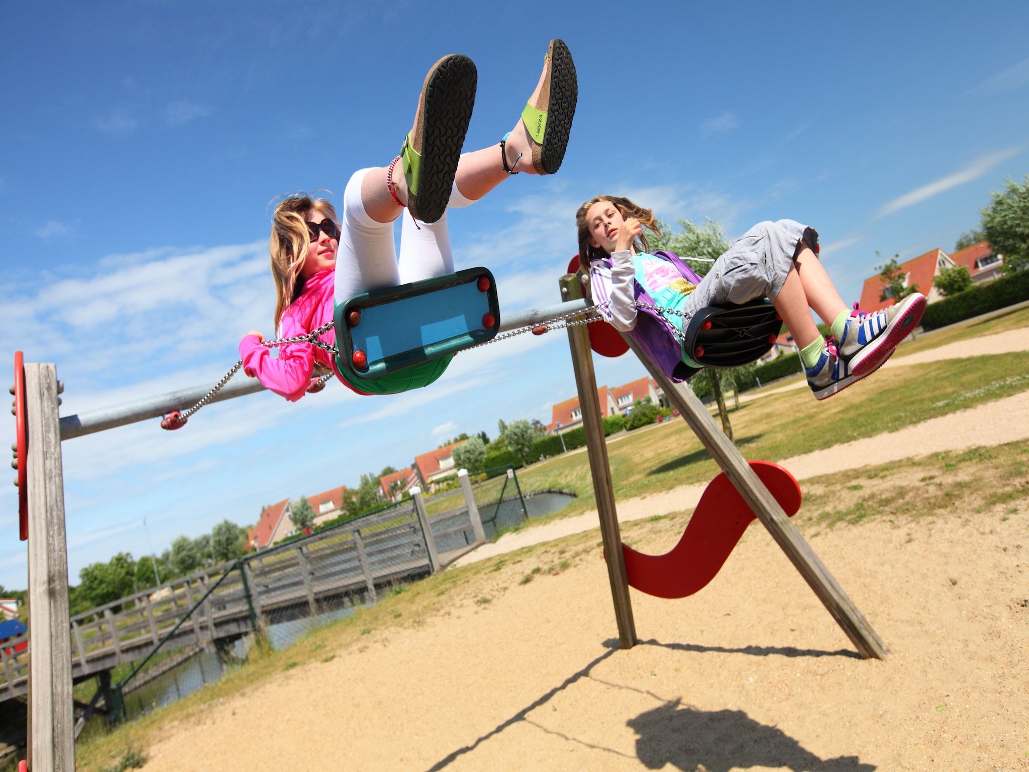 Parkfaciliteiten bij Vakantiepark Zeebad 7 in Breskens