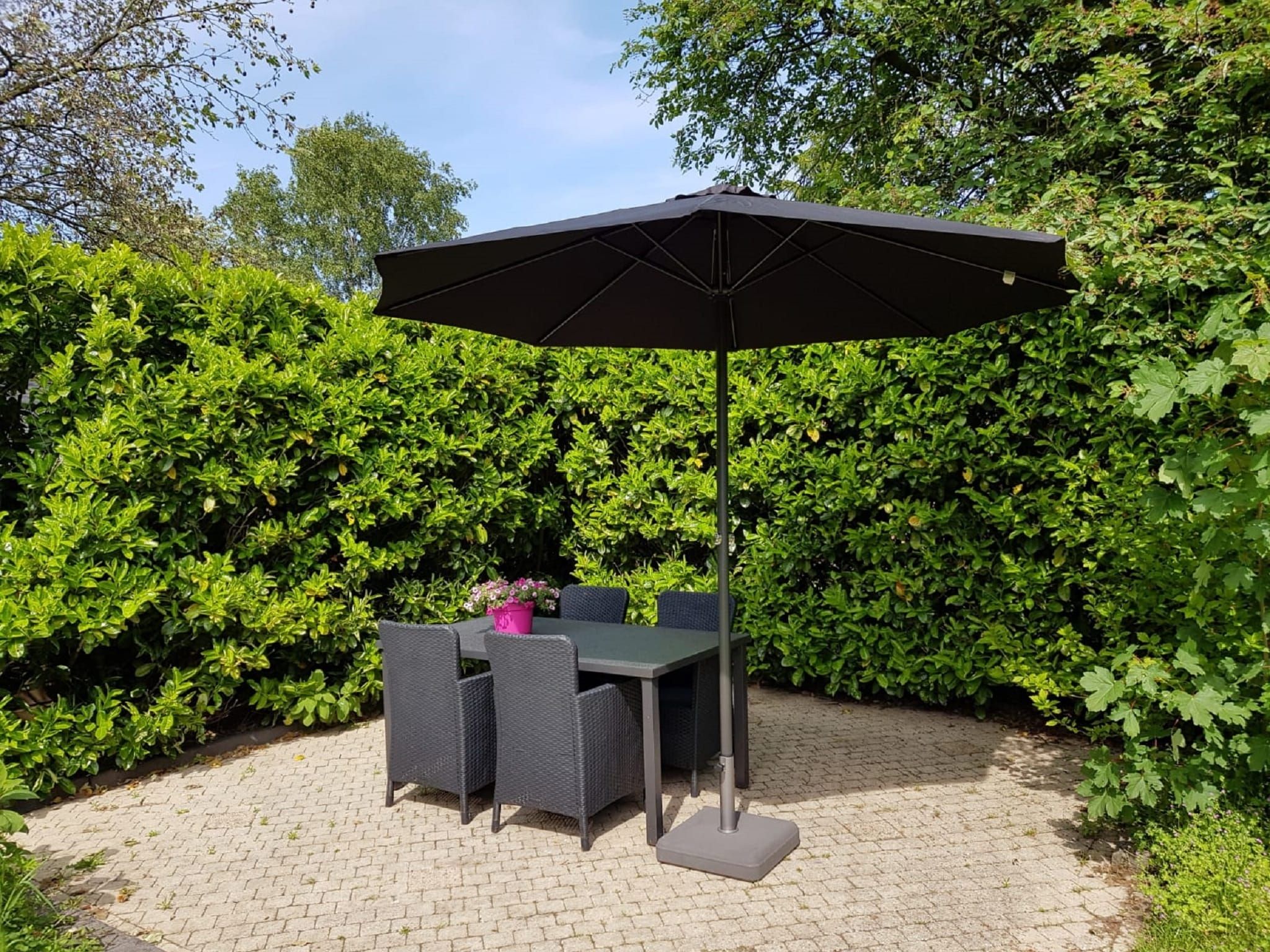 Het terras van Veluwse Mus in Garderen