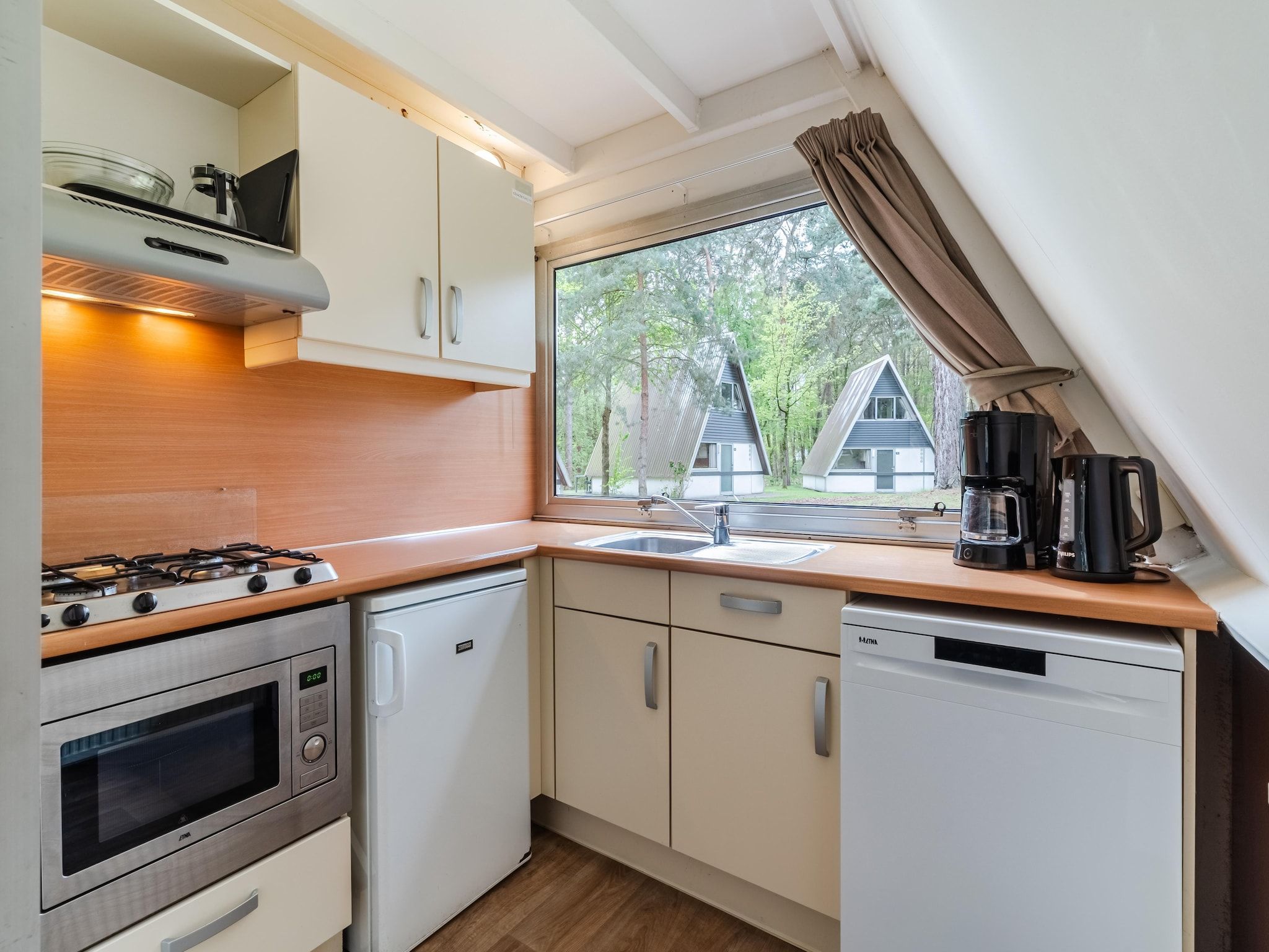 De keuken van Bospark 't Wolfsven 7 in Mierlo