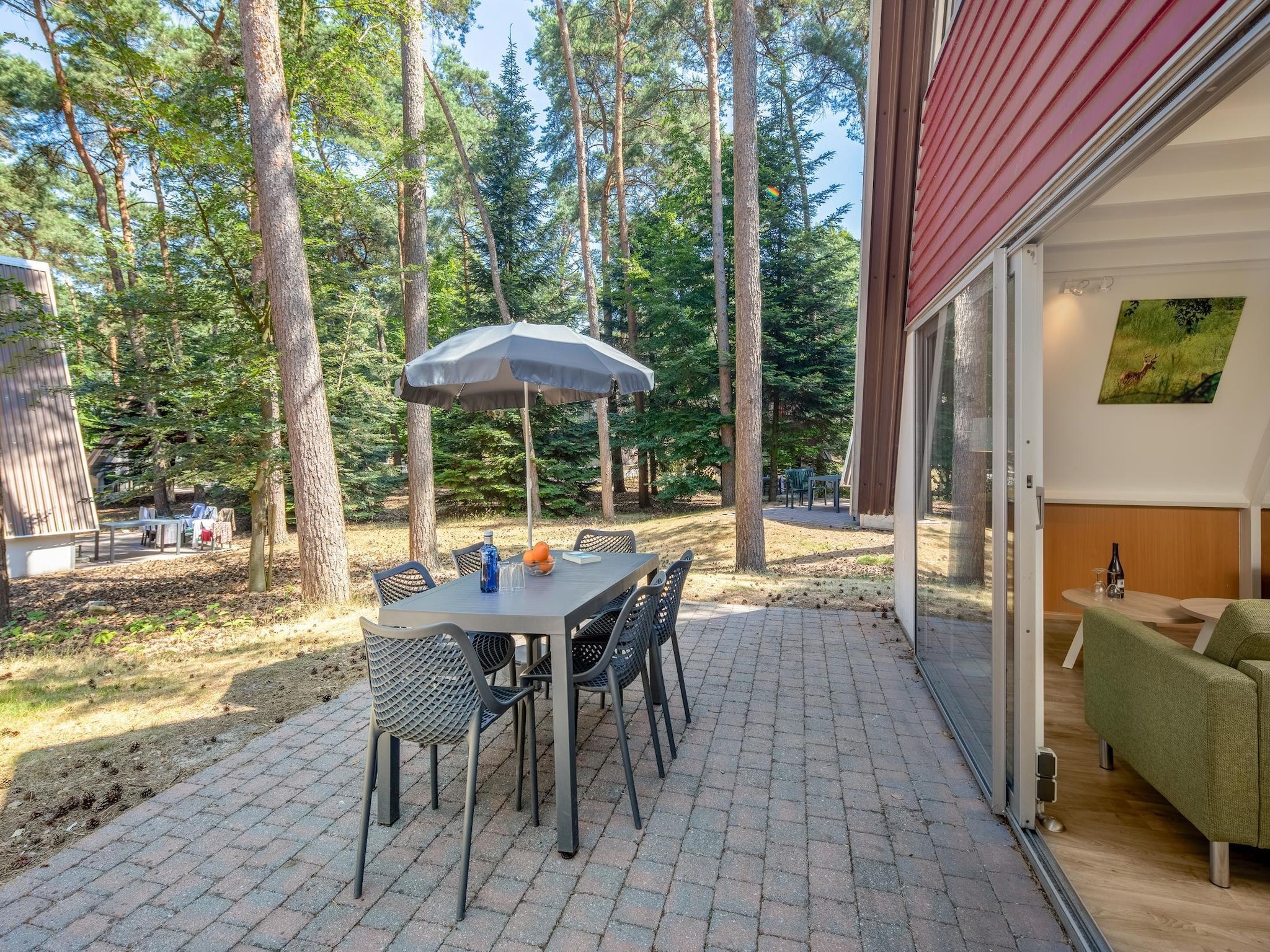 Het uitzicht vanaf Bospark 't Wolfsven 8 in Mierlo