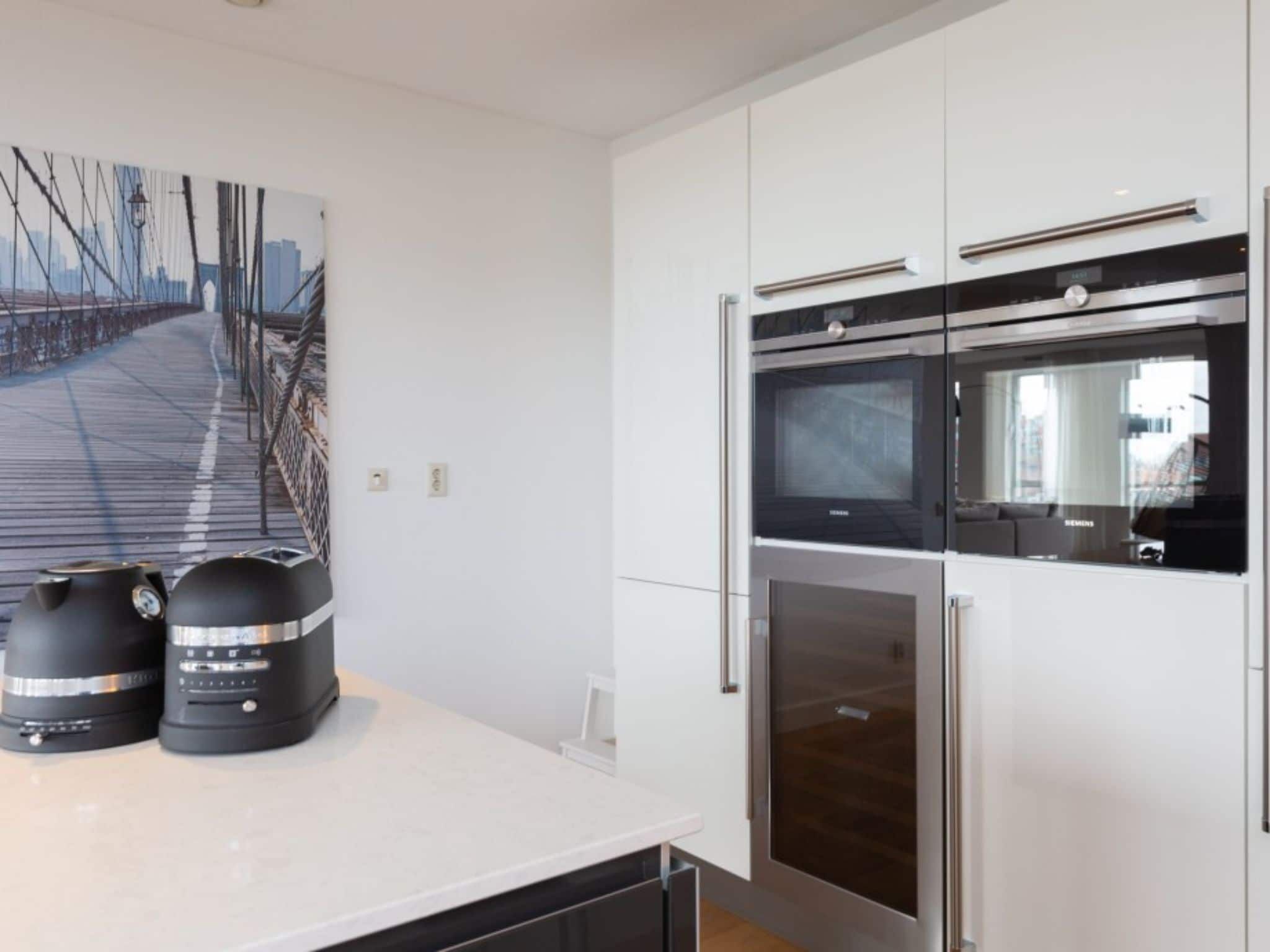 De keuken van Scheveningen Harbour 70A in Scheveningen