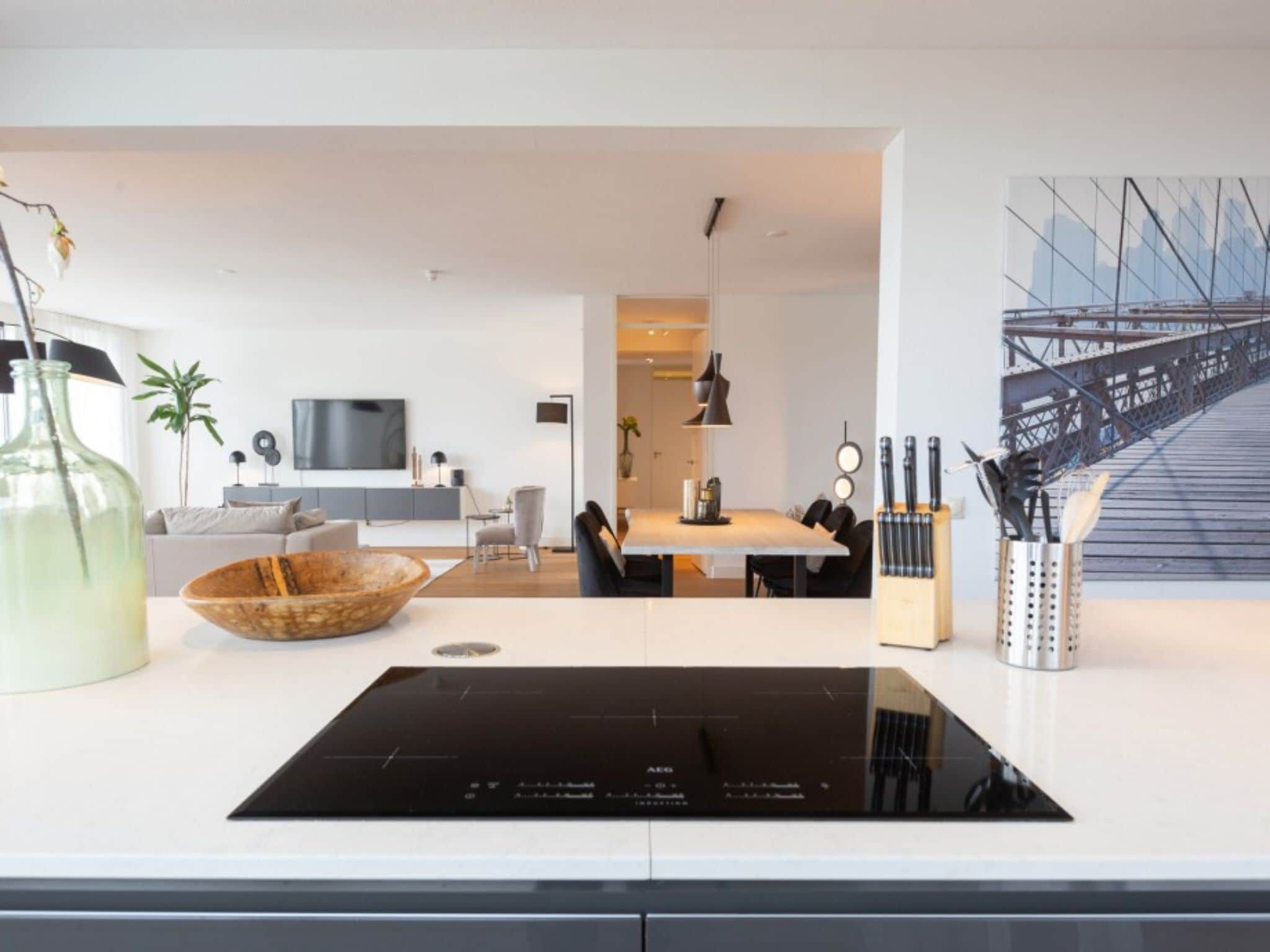 De keuken van Scheveningen Harbour 70A in Scheveningen