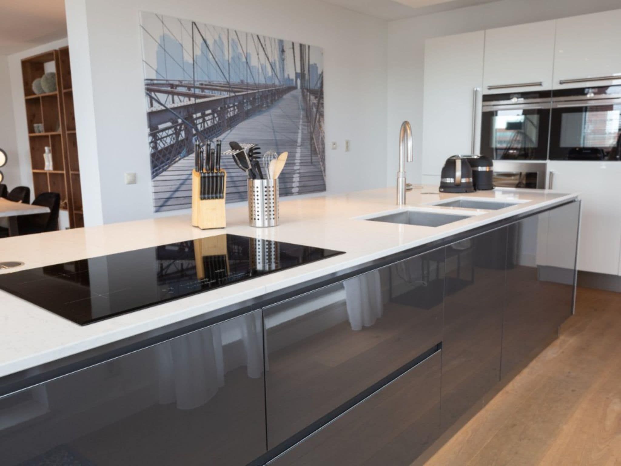 De keuken van Scheveningen Harbour 70A in Scheveningen
