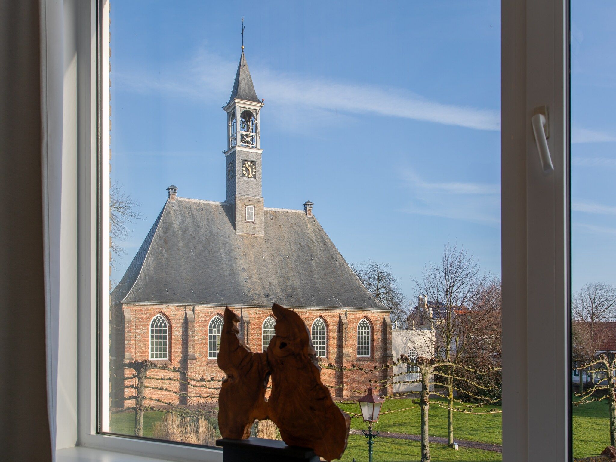Het uitzicht vanaf Pleinzicht 6a in Koudekerke