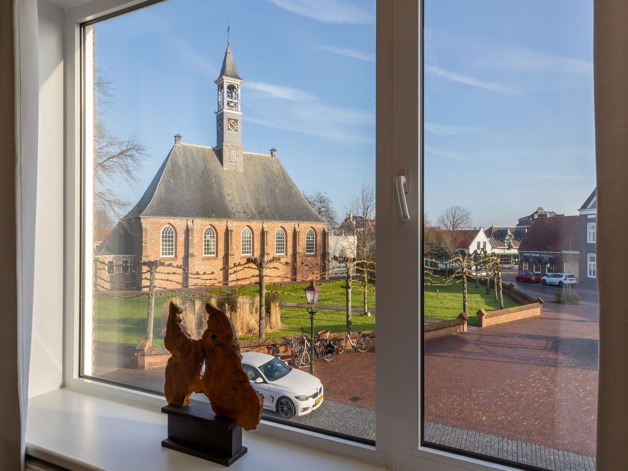 Het uitzicht vanaf Pleinzicht 6b in Koudekerke