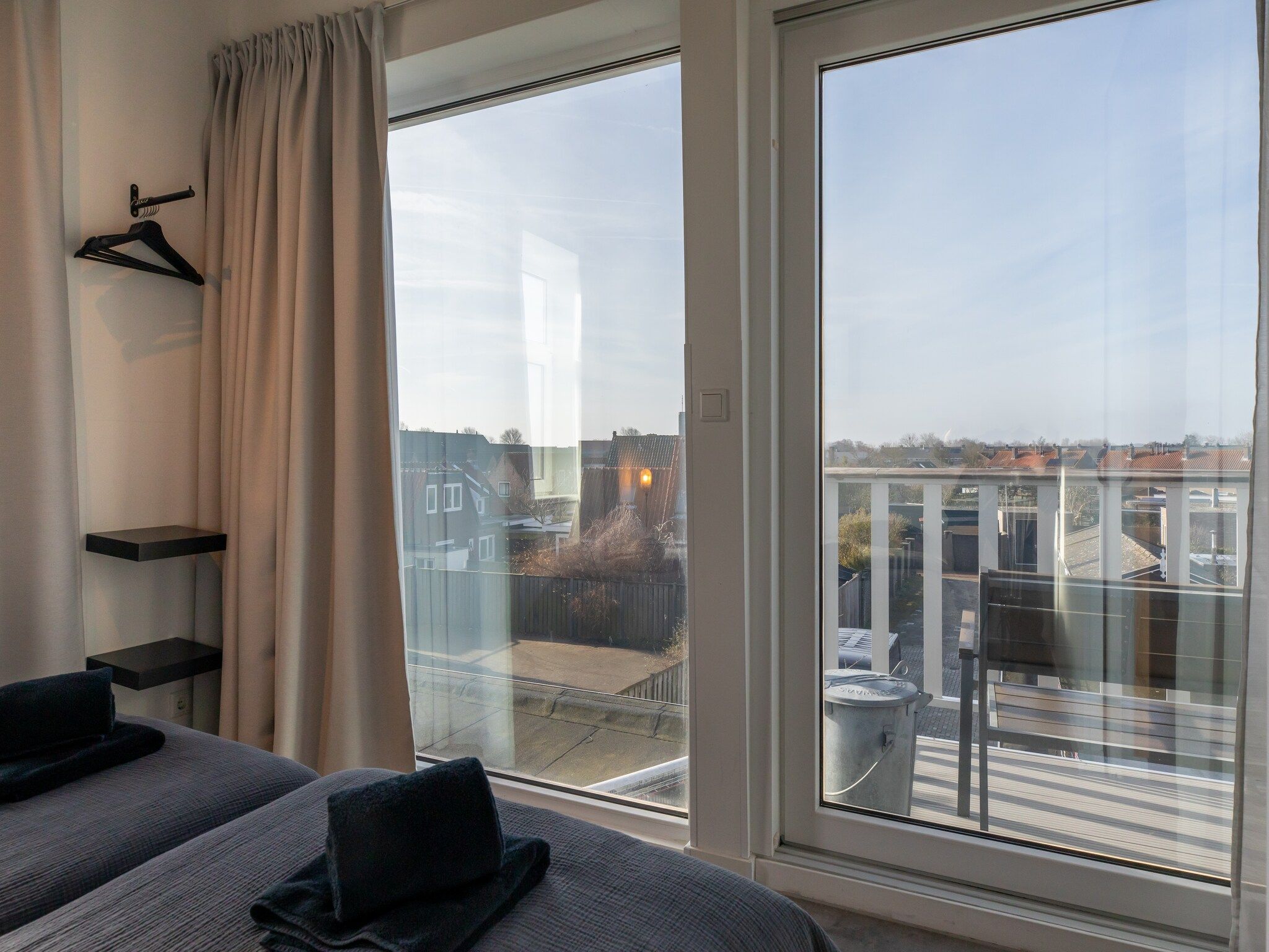 Het uitzicht vanaf Pleinzicht 6c in Koudekerke