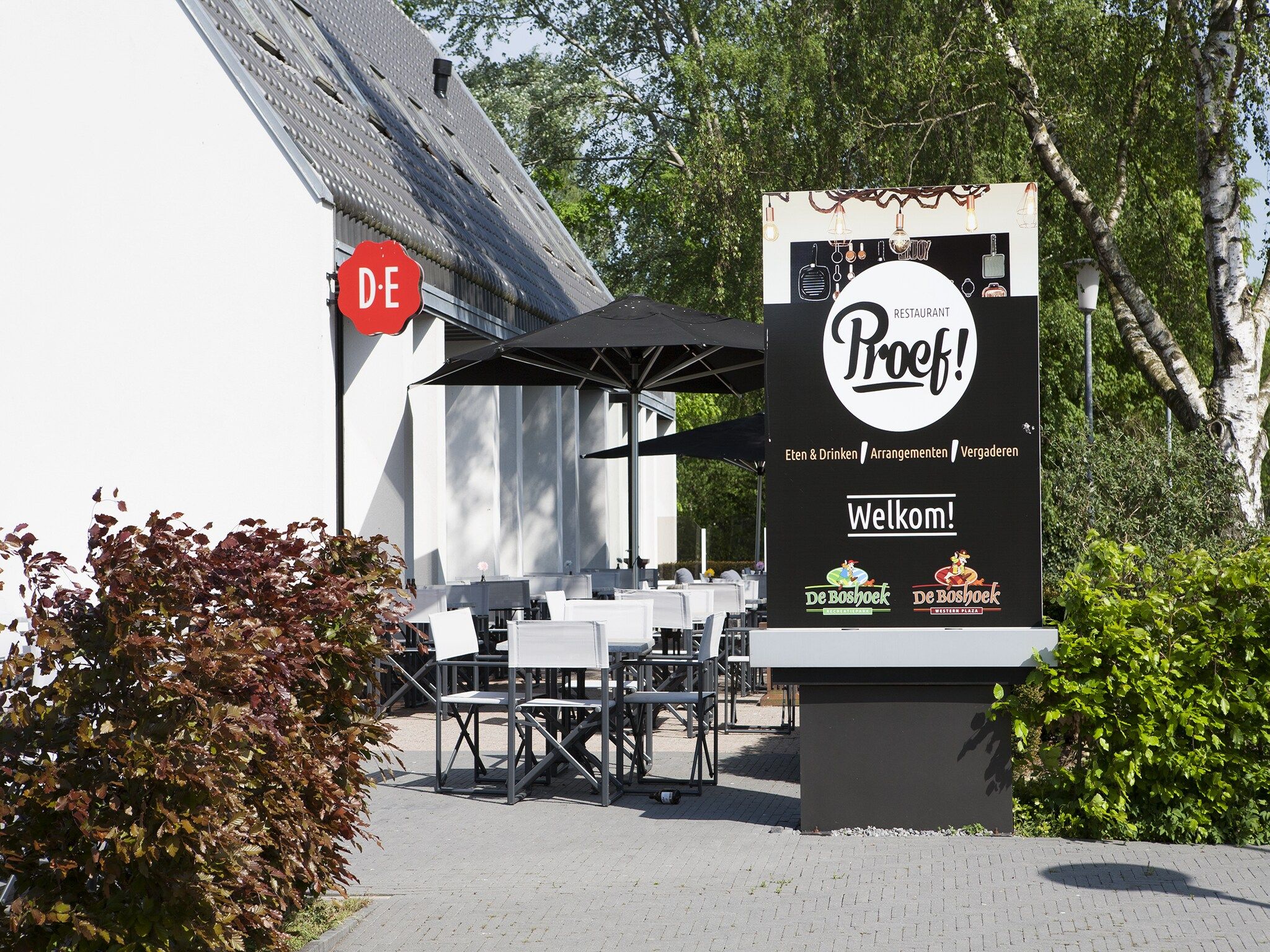 Parkfaciliteiten bij Recreatiepark de Boshoek 22 in Voorthuizen