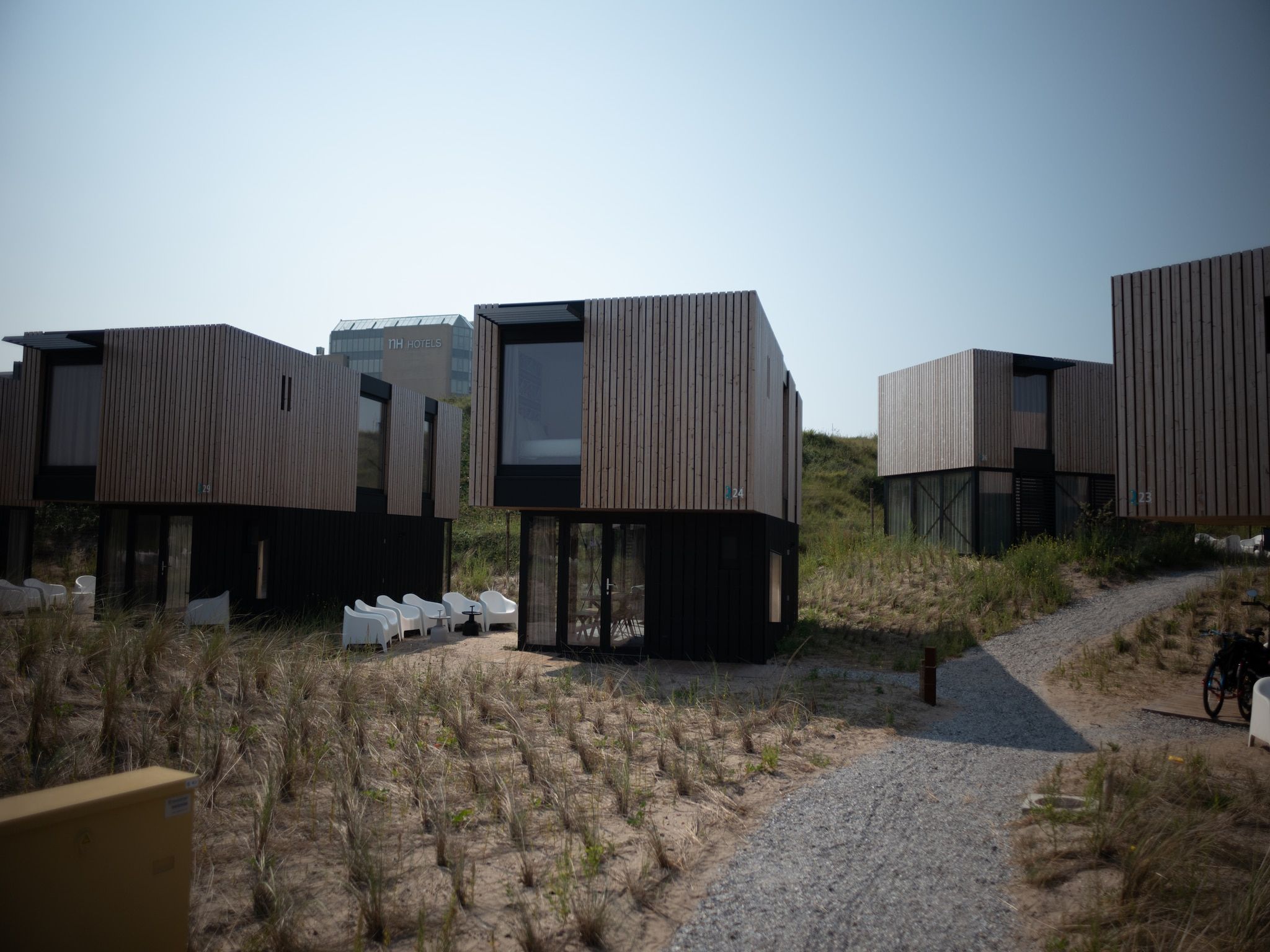 De buitenkant van Sea Lodges Zandvoort 9 in Zandvoort