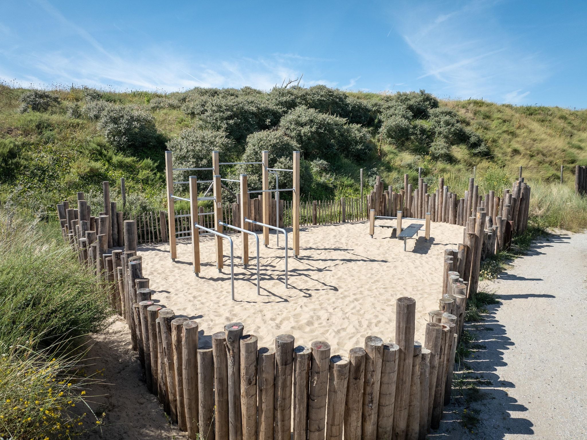 Parkfaciliteiten bij Sea Lodges Zandvoort 9 in Zandvoort