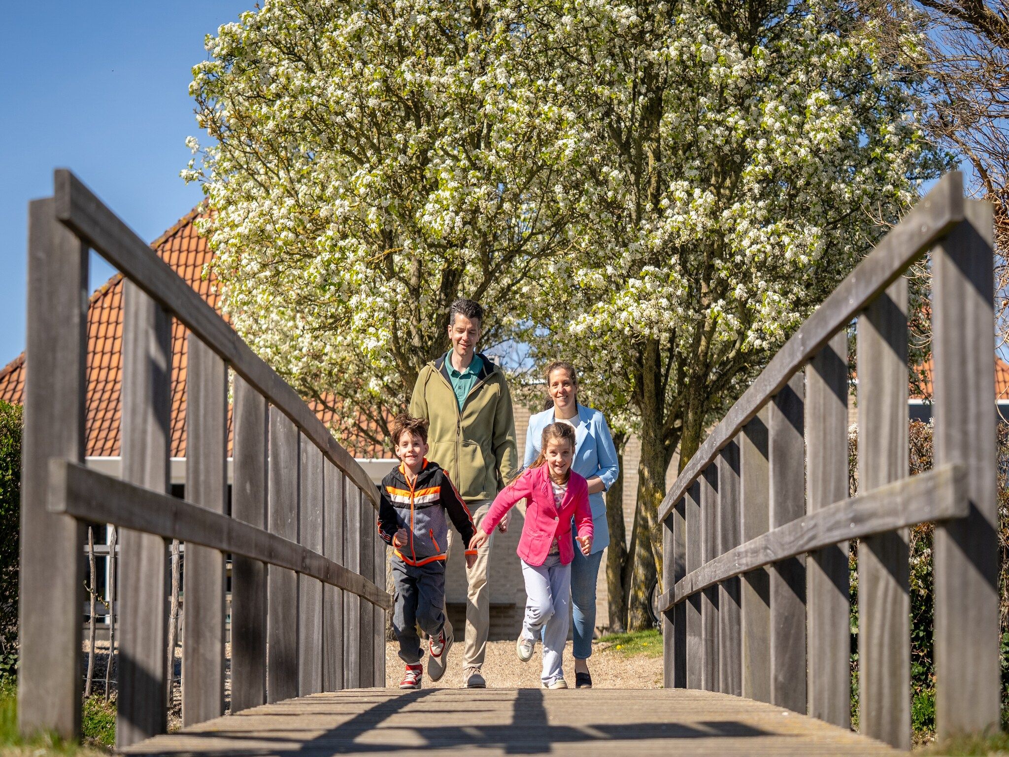Parkfaciliteiten bij Vakantiepark de Soeten Haert 18 in Renesse