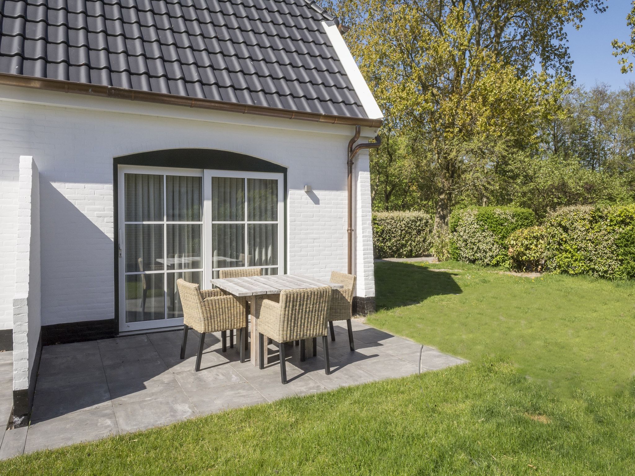 De buitenkant van Bouwlust G13 in De Cocksdorp Texel