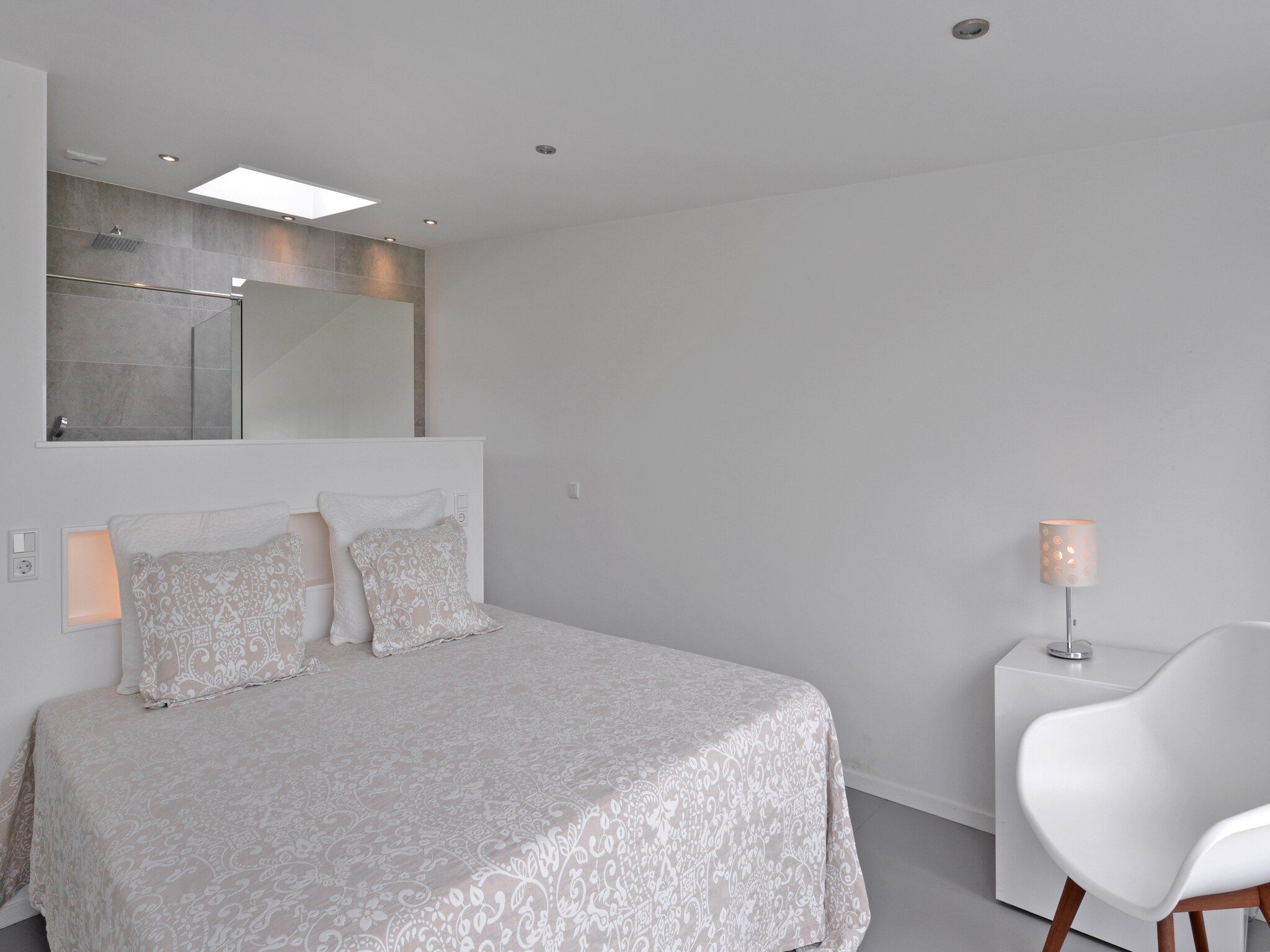 Een slaapkamer van Havenweg 12 in Kamperland