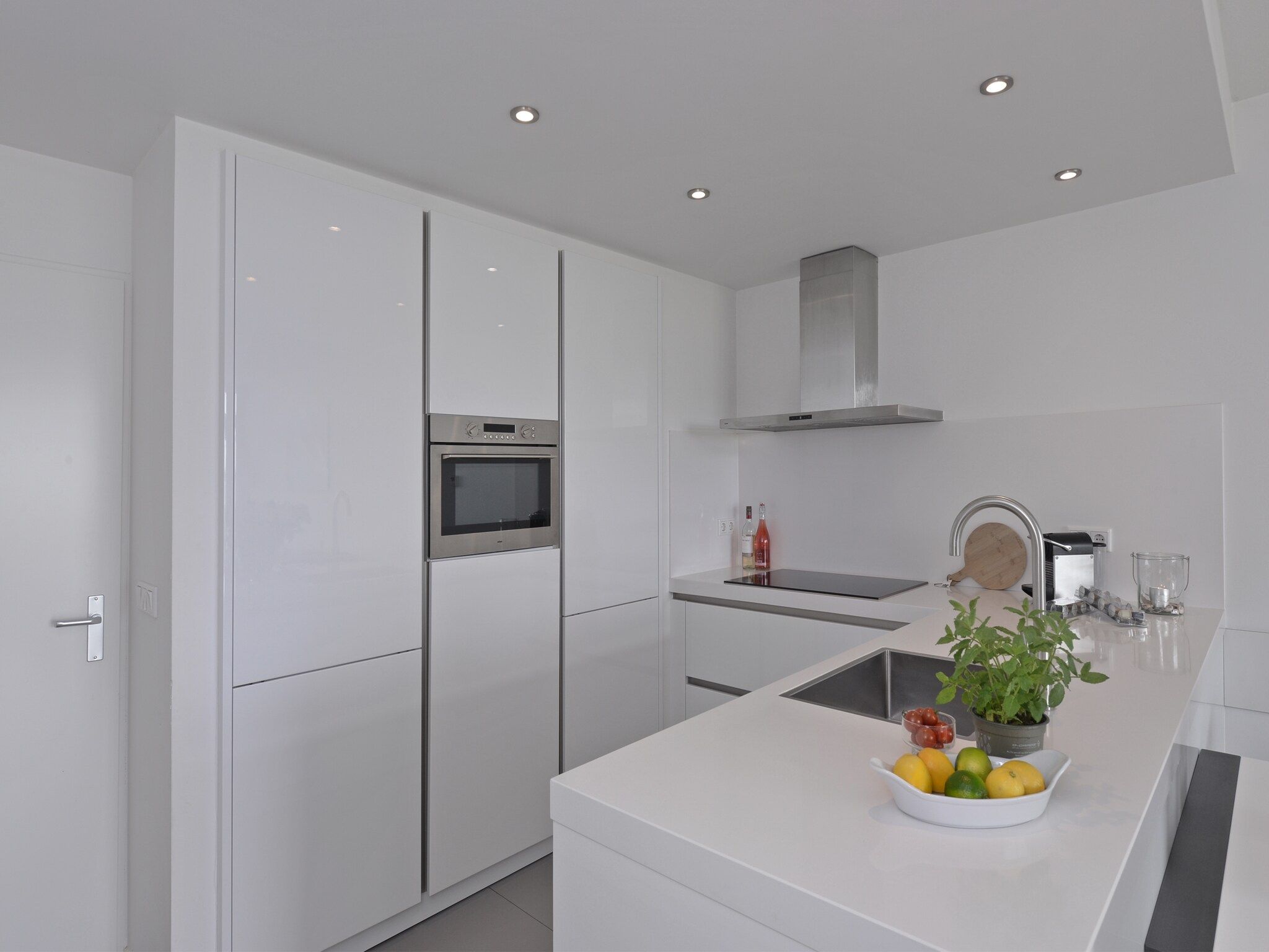 De keuken van Havenweg 12 in Kamperland