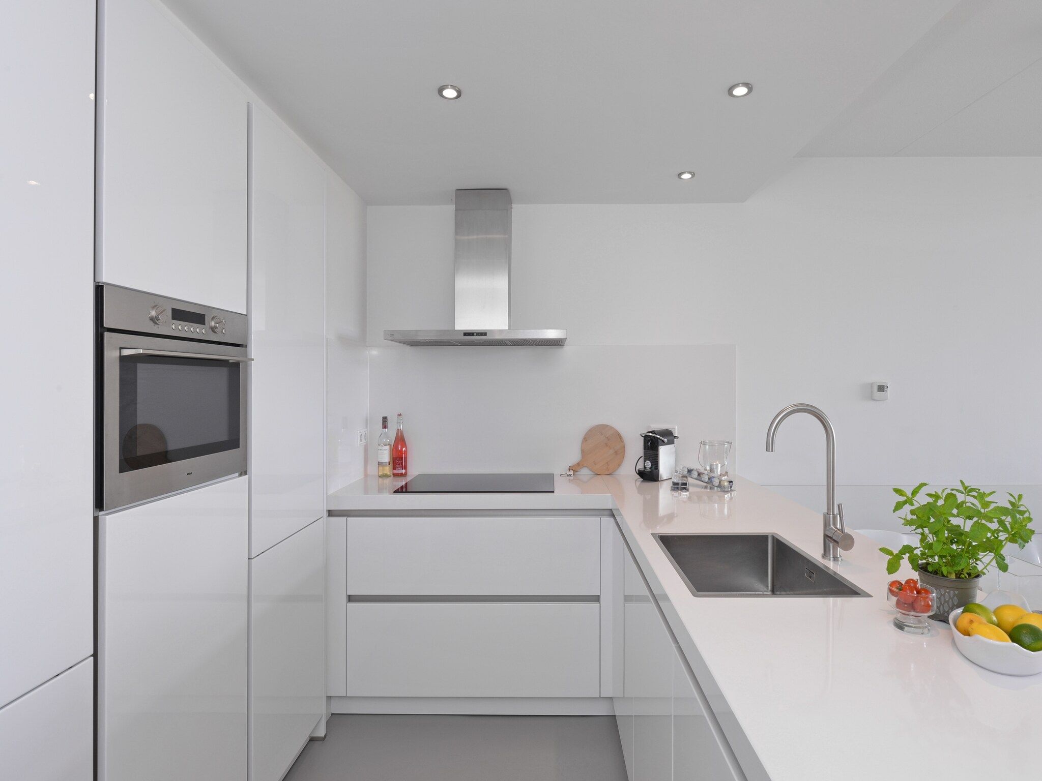 De keuken van Havenweg 12 in Kamperland