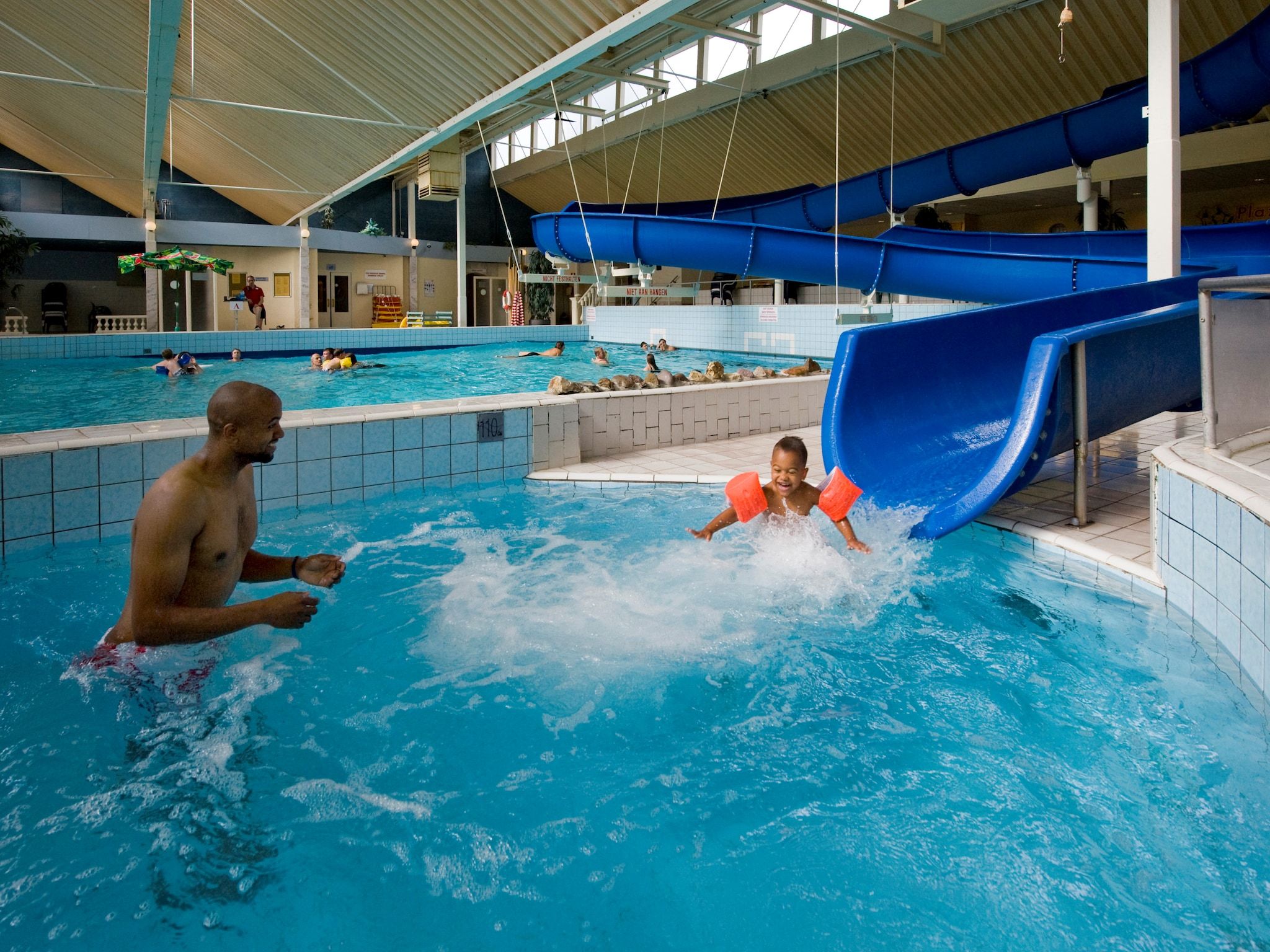Parkfaciliteiten bij Water Village 1 in Kamperland