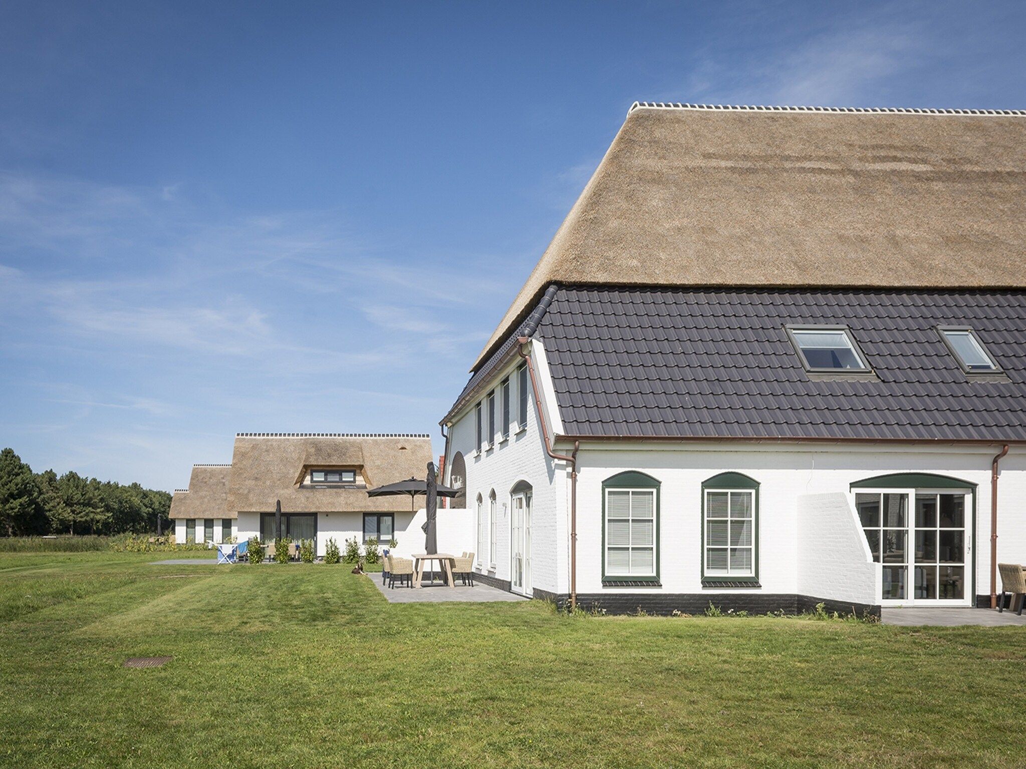 De buitenkant van Bouwlust G19 in De Cocksdorp Texel
